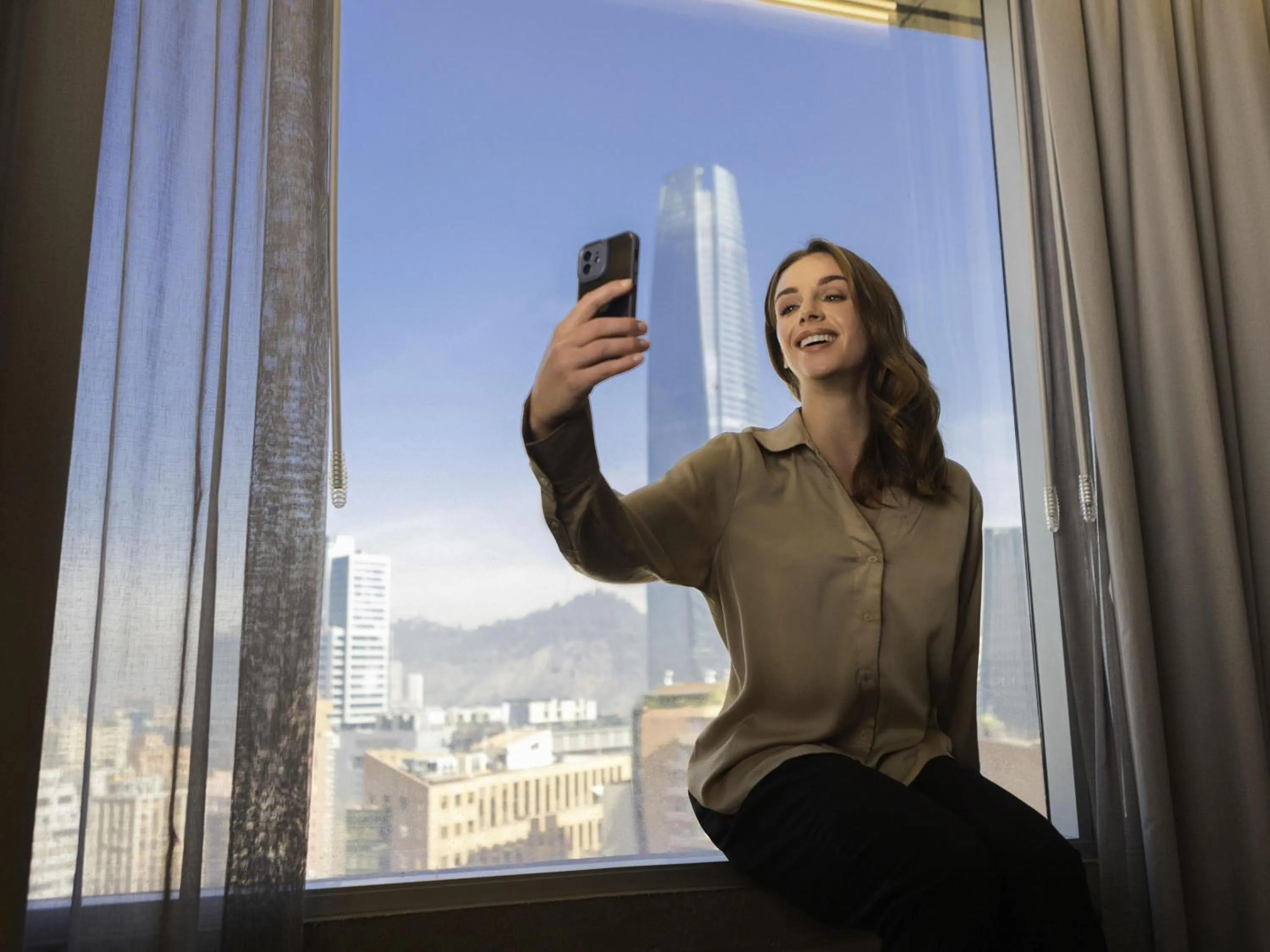 Bedroom in Pullman Santiago El Bosque