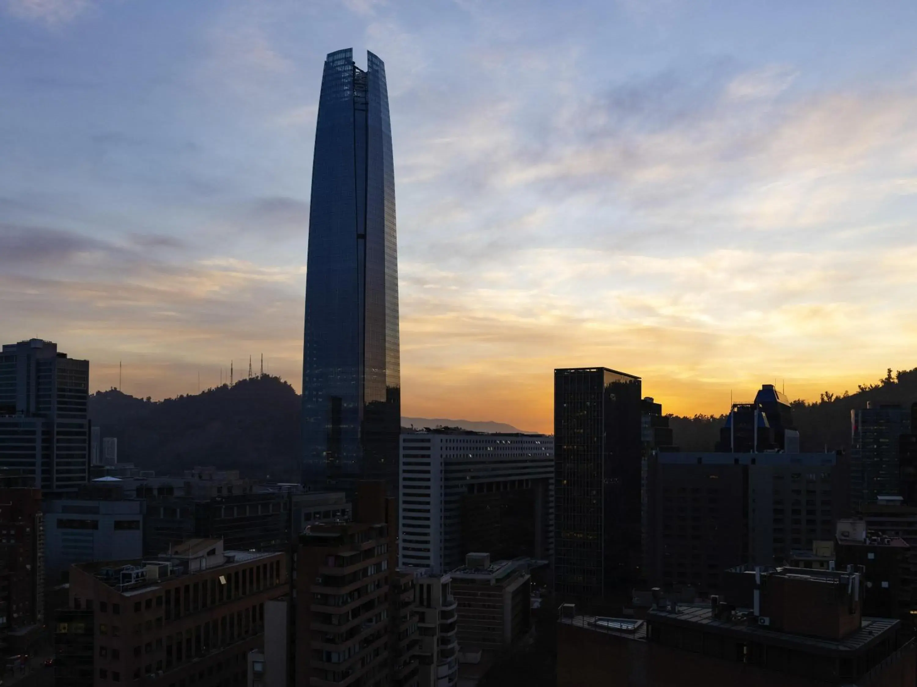 Bedroom in Pullman Santiago El Bosque Bedroom in Pullman Santiago El Bosque