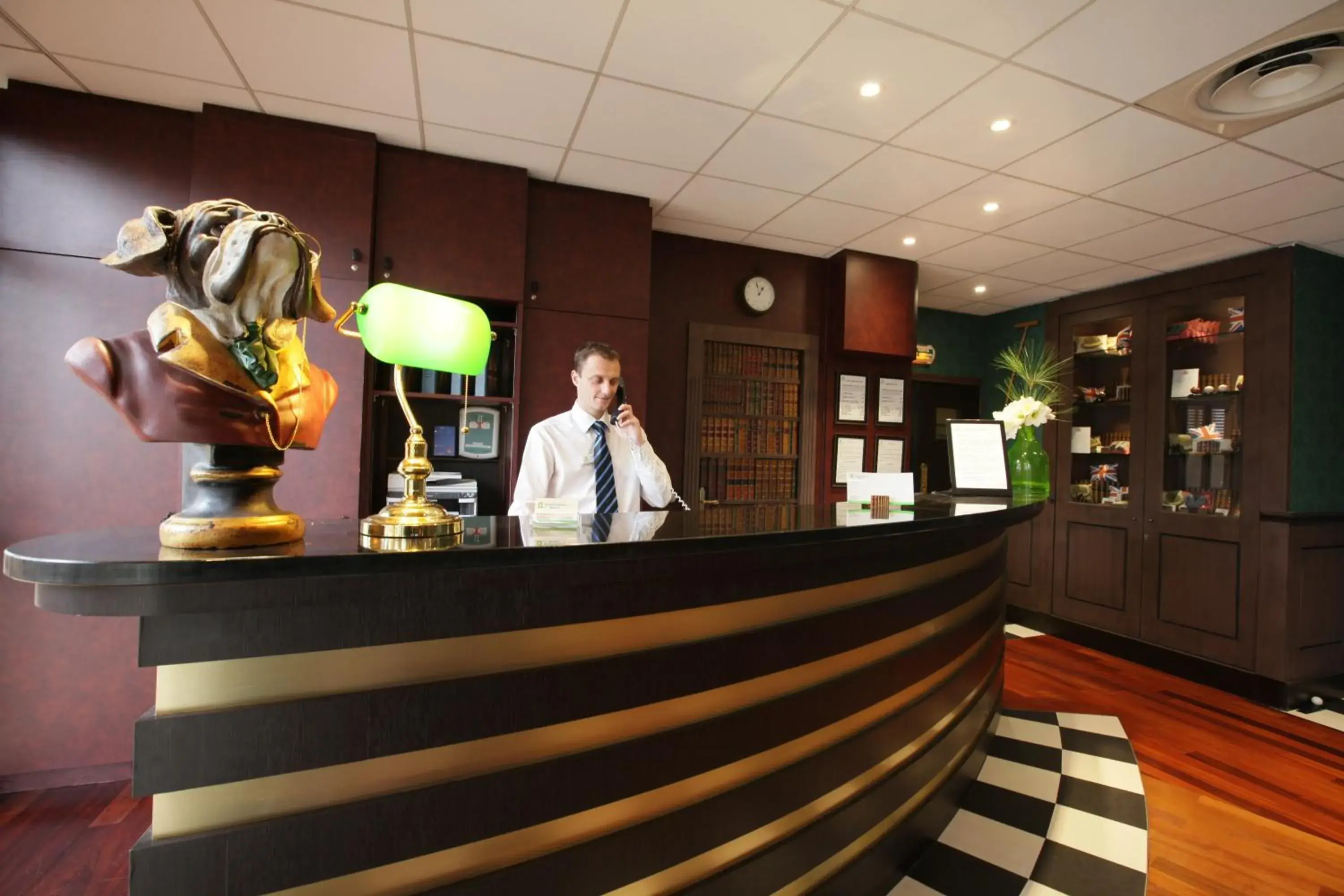 Lobby or reception in Greenhotels Roissy Parc des Expositions