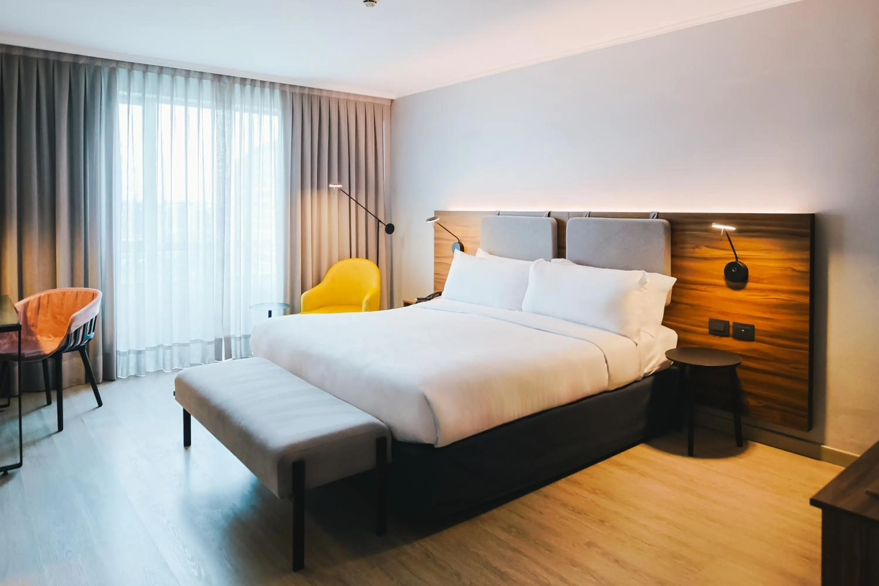 Bedroom, Bed in Novotel Santiago Las Condes