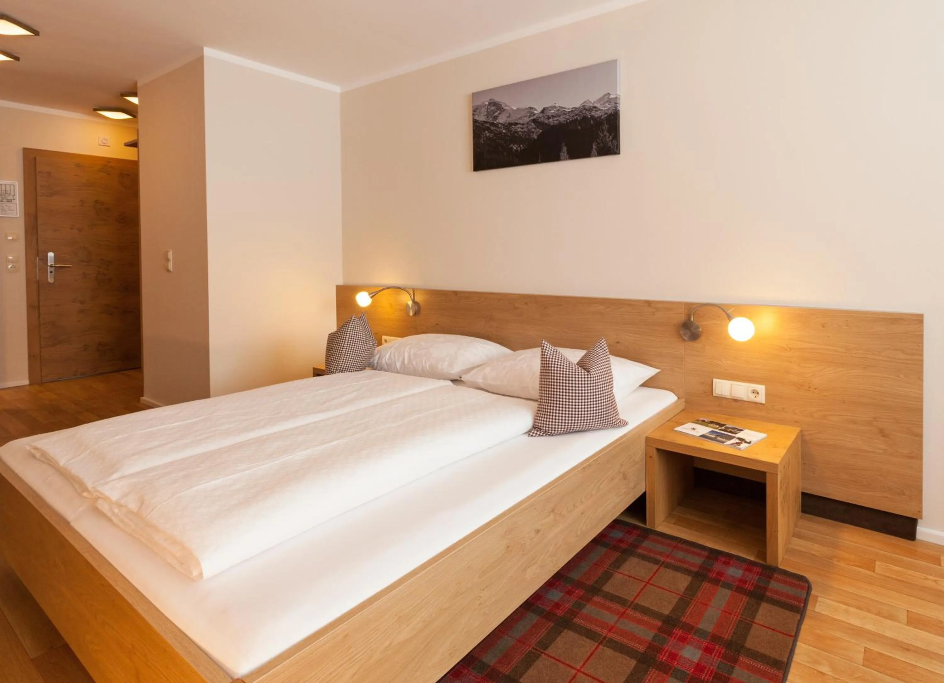 Bed in Kinder- & Gletscherhotel Hintertuxerhof