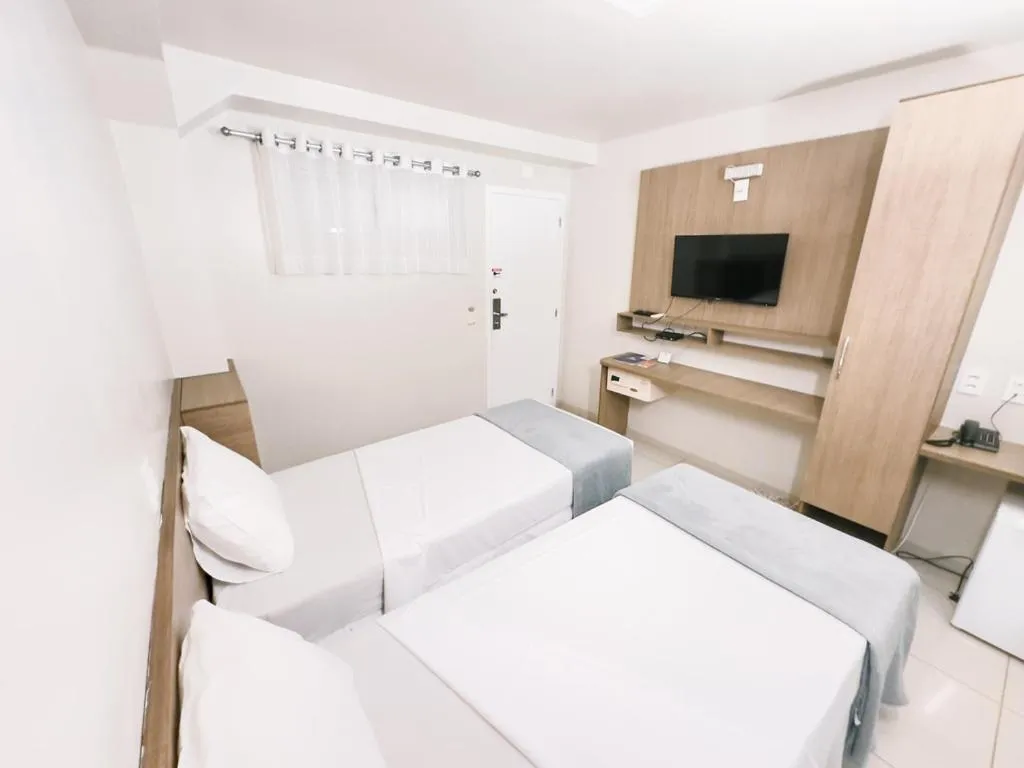 Bed in Hotel Ilha Costeira