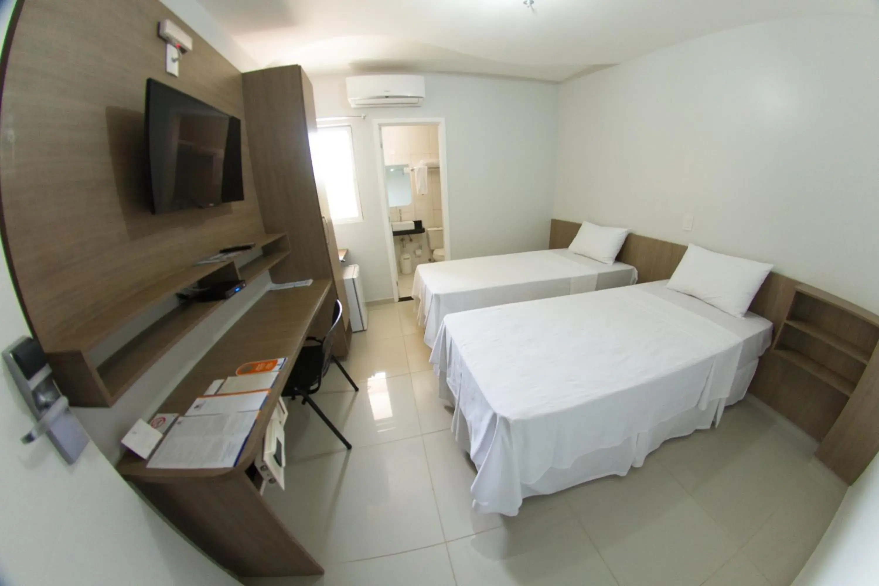 Bed in Hotel Ilha Costeira Bed in Hotel Ilha Costeira