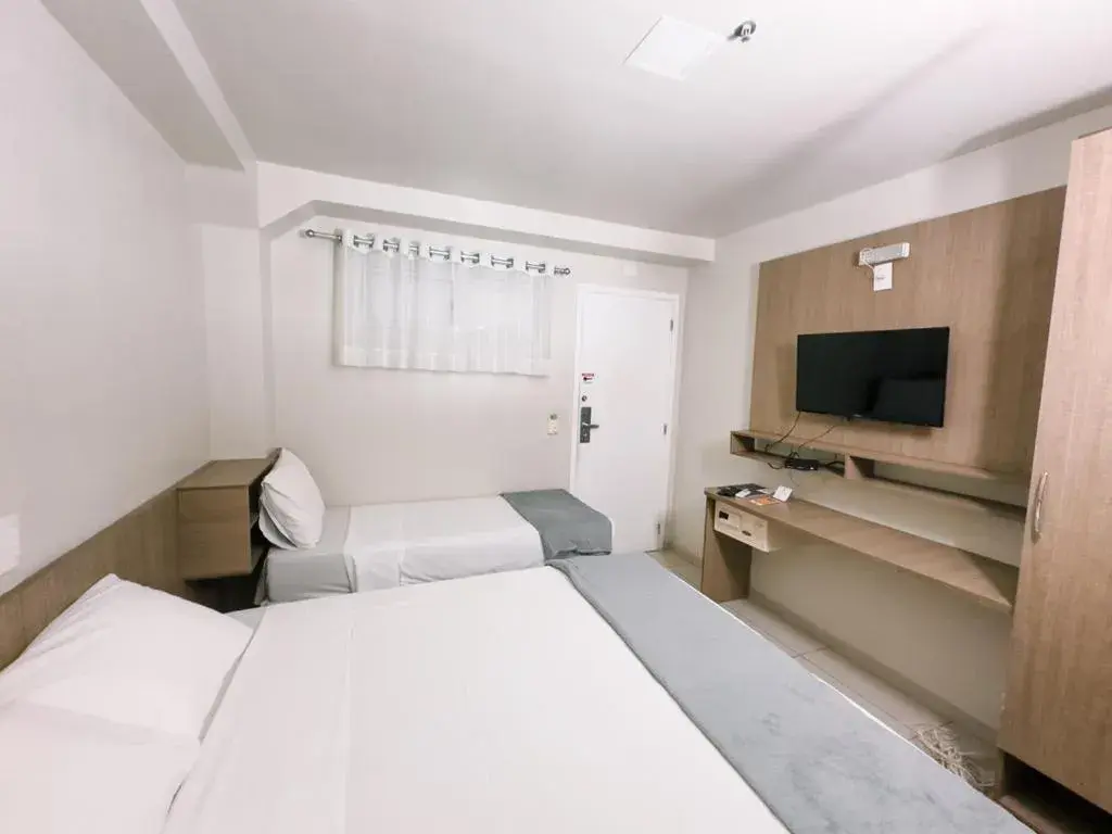 Bed in Hotel Ilha Costeira Bed in Hotel Ilha Costeira