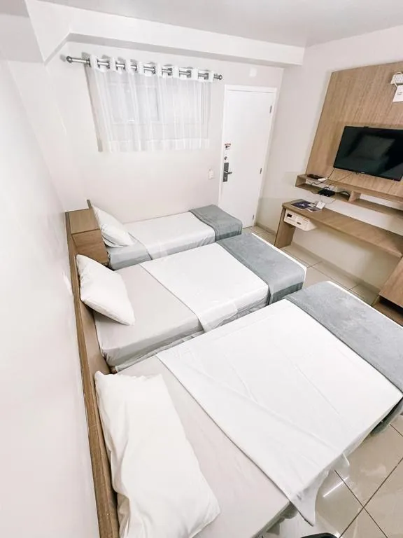 Bed in Hotel Ilha Costeira