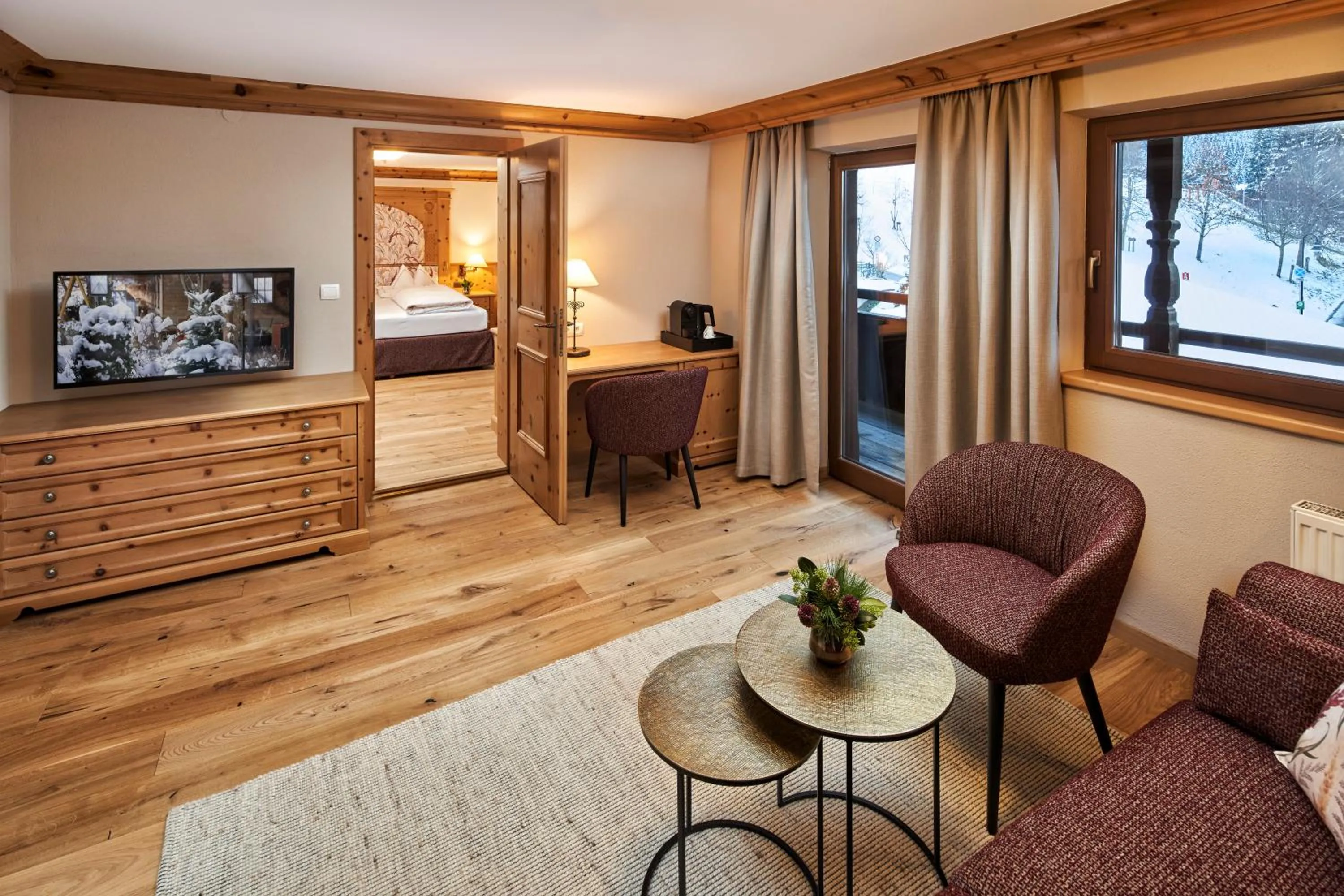 Bed in Der Böglerhof - pure nature spa resort