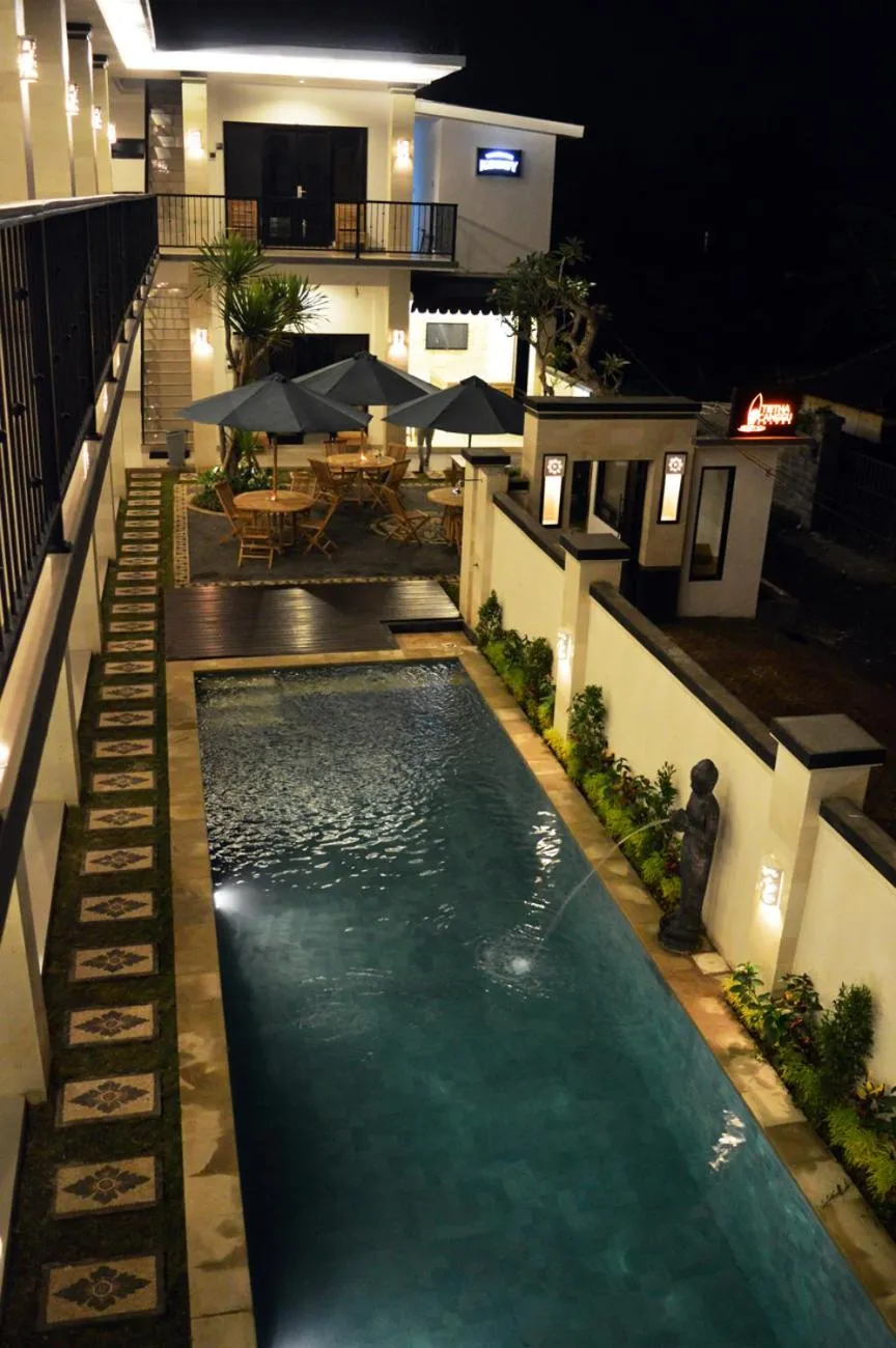 Pool view in Tirtha Canggu Suites
