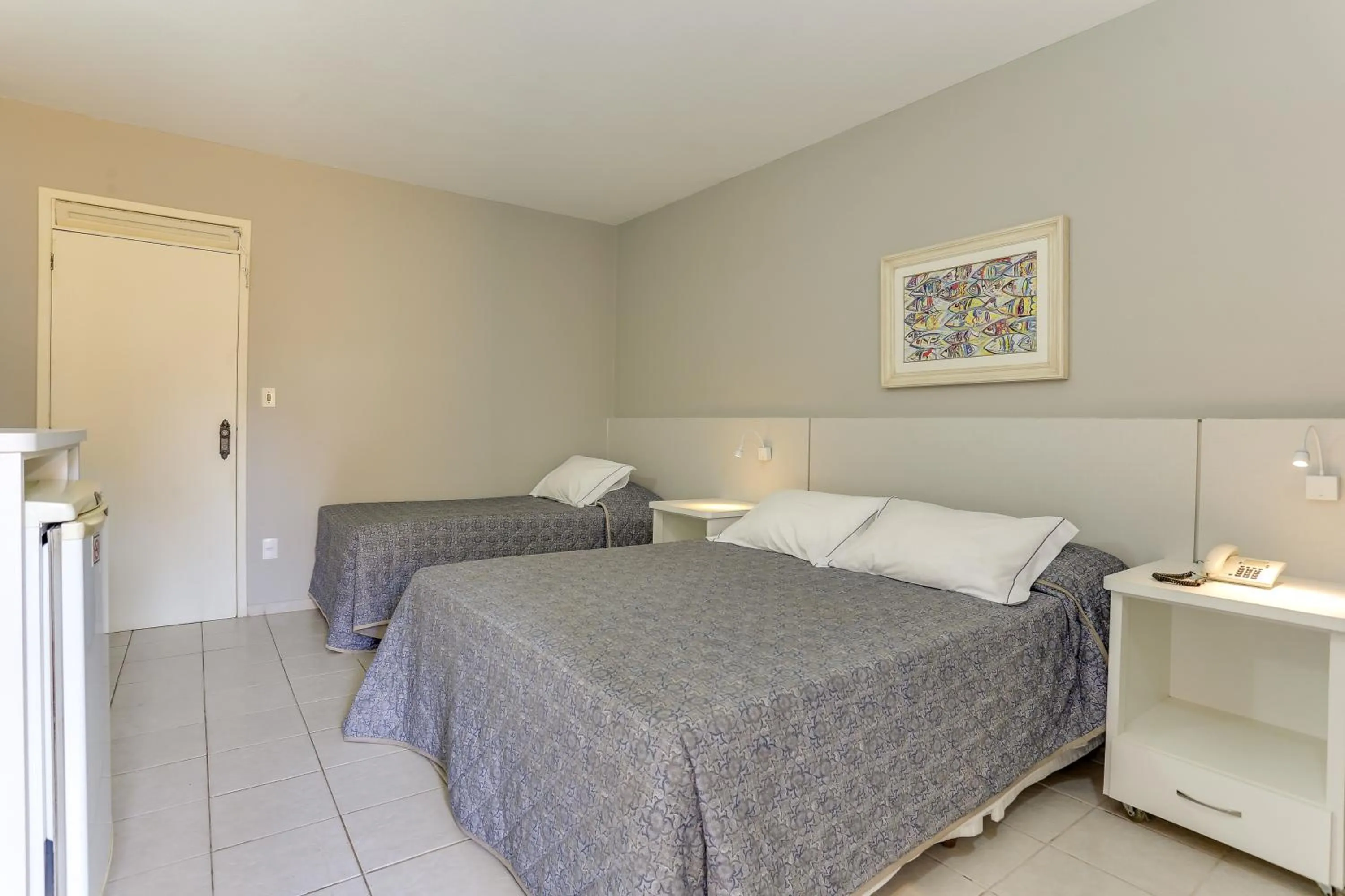 Bed in Canasvieiras Hotel