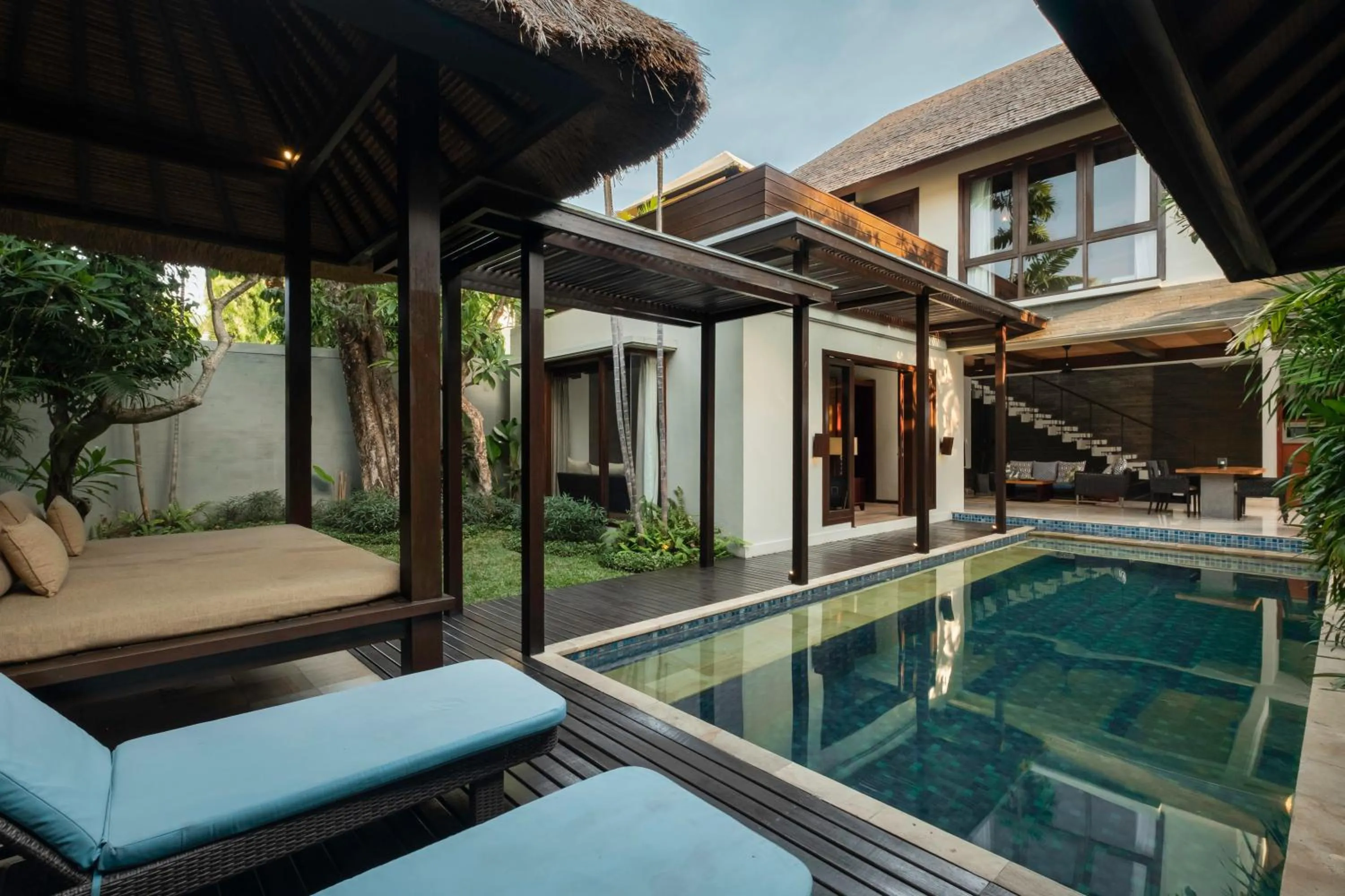 Swimming pool in Le Jardin Villas Seminyak