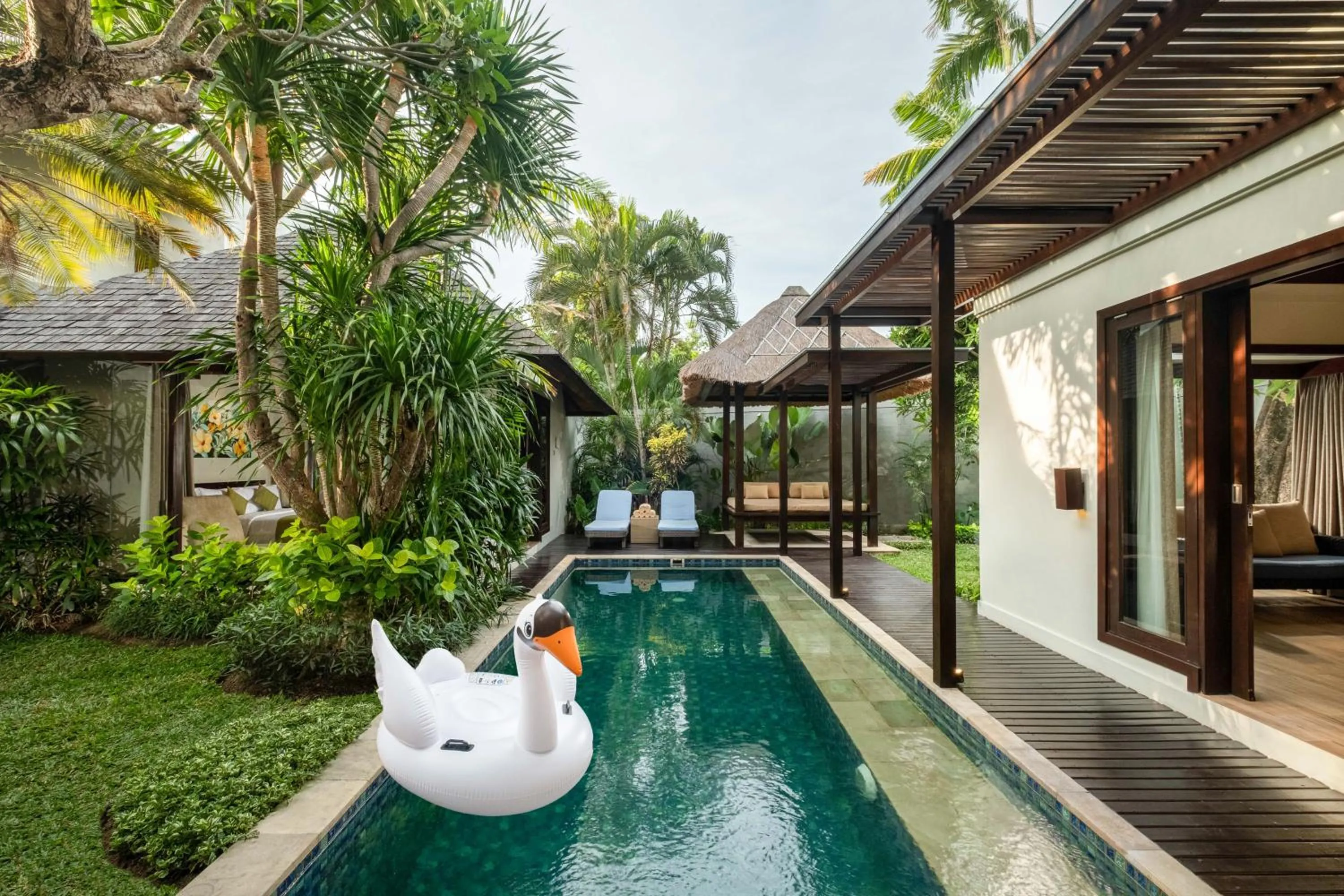 Swimming pool in Le Jardin Villas Seminyak