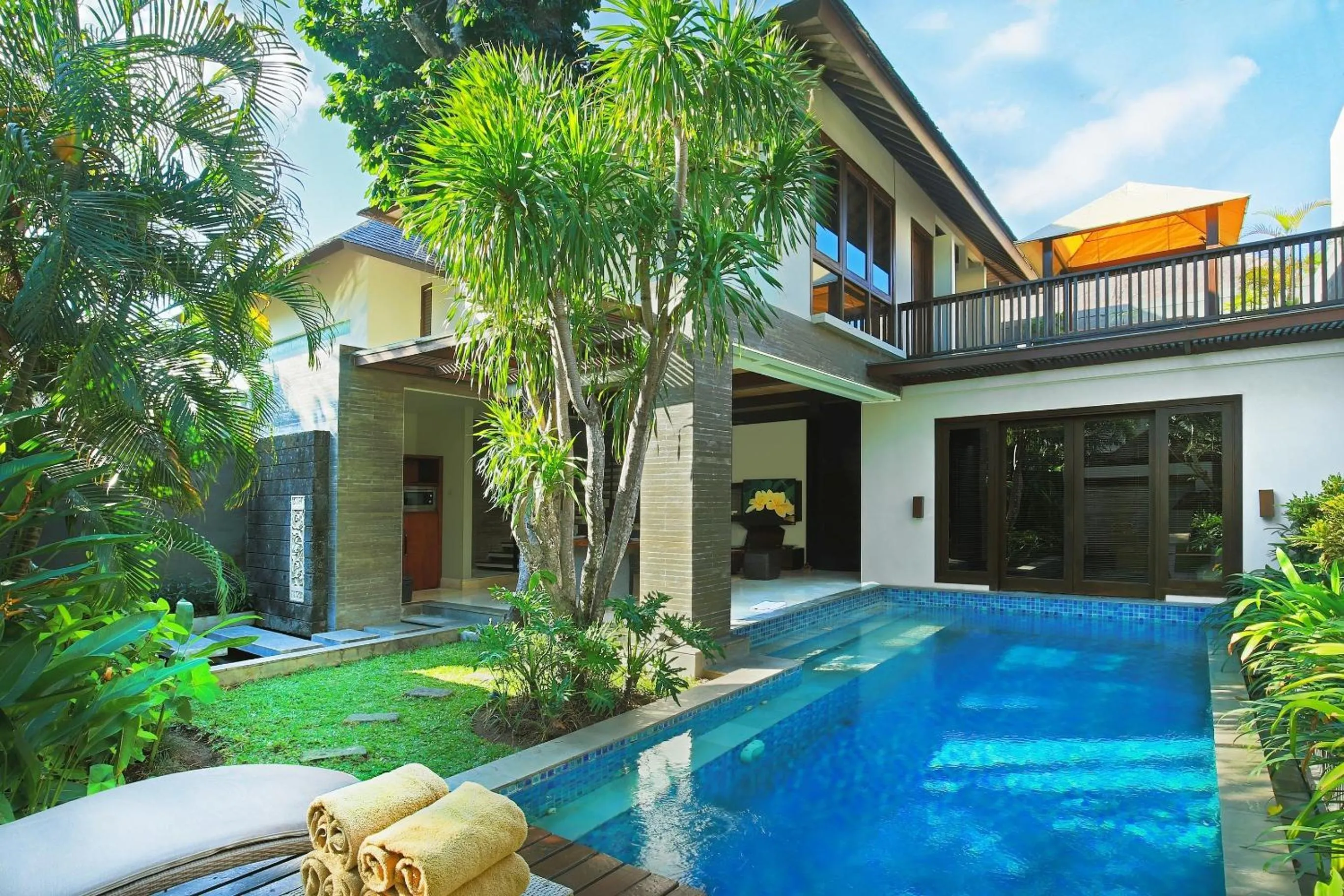 Swimming pool in Le Jardin Villas Seminyak
