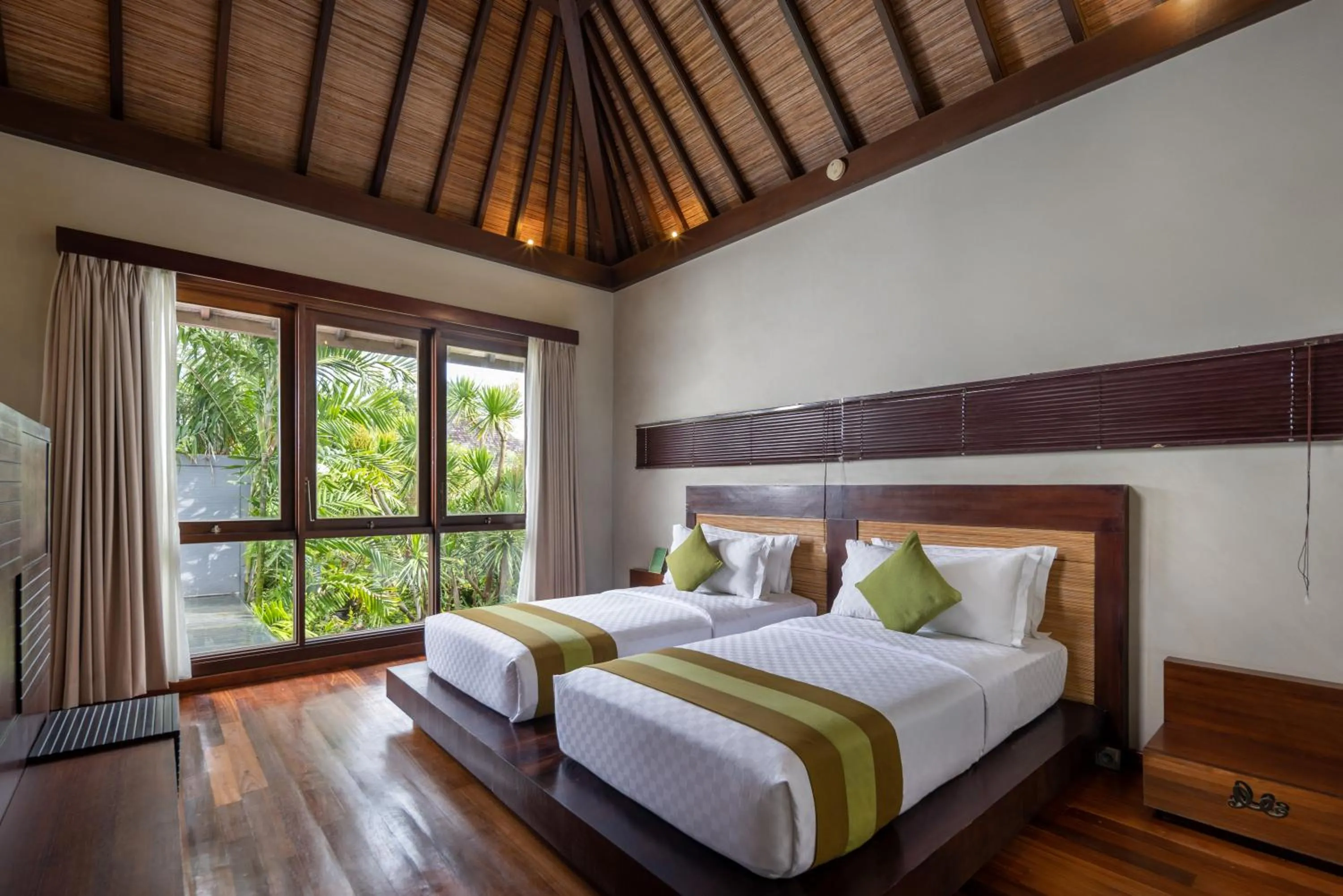 Bed in Le Jardin Villas Seminyak