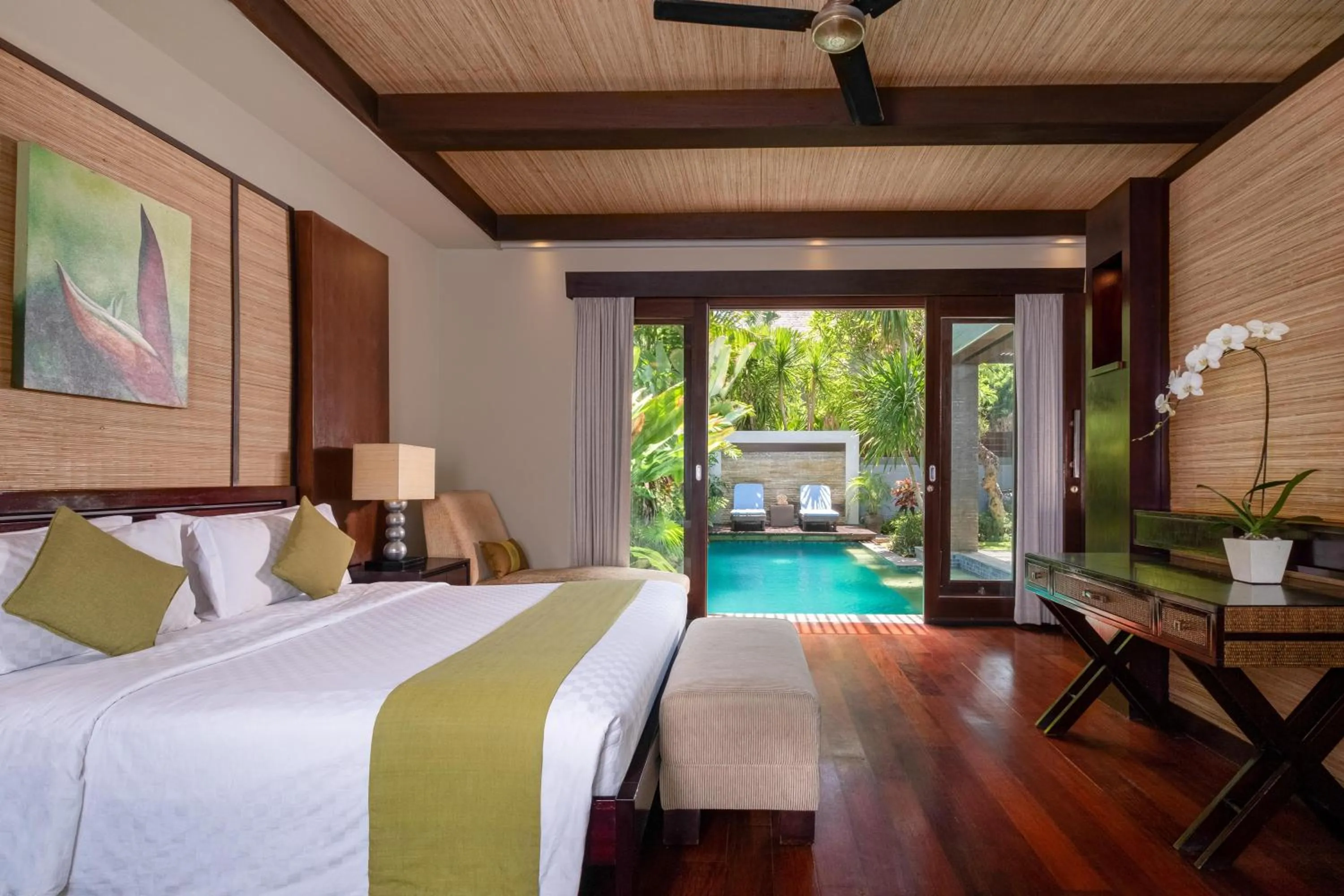 Bedroom, Bed in Le Jardin Villas Seminyak