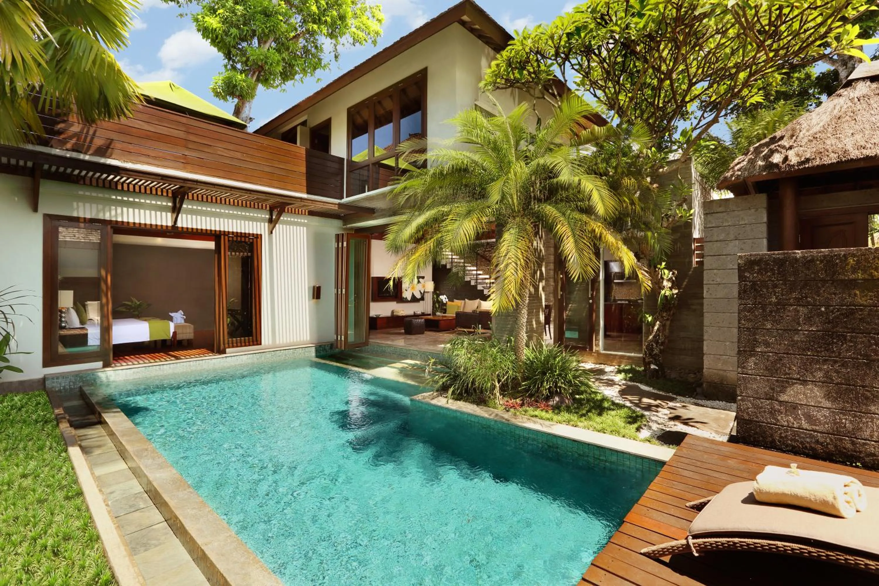 Swimming pool in Le Jardin Villas Seminyak