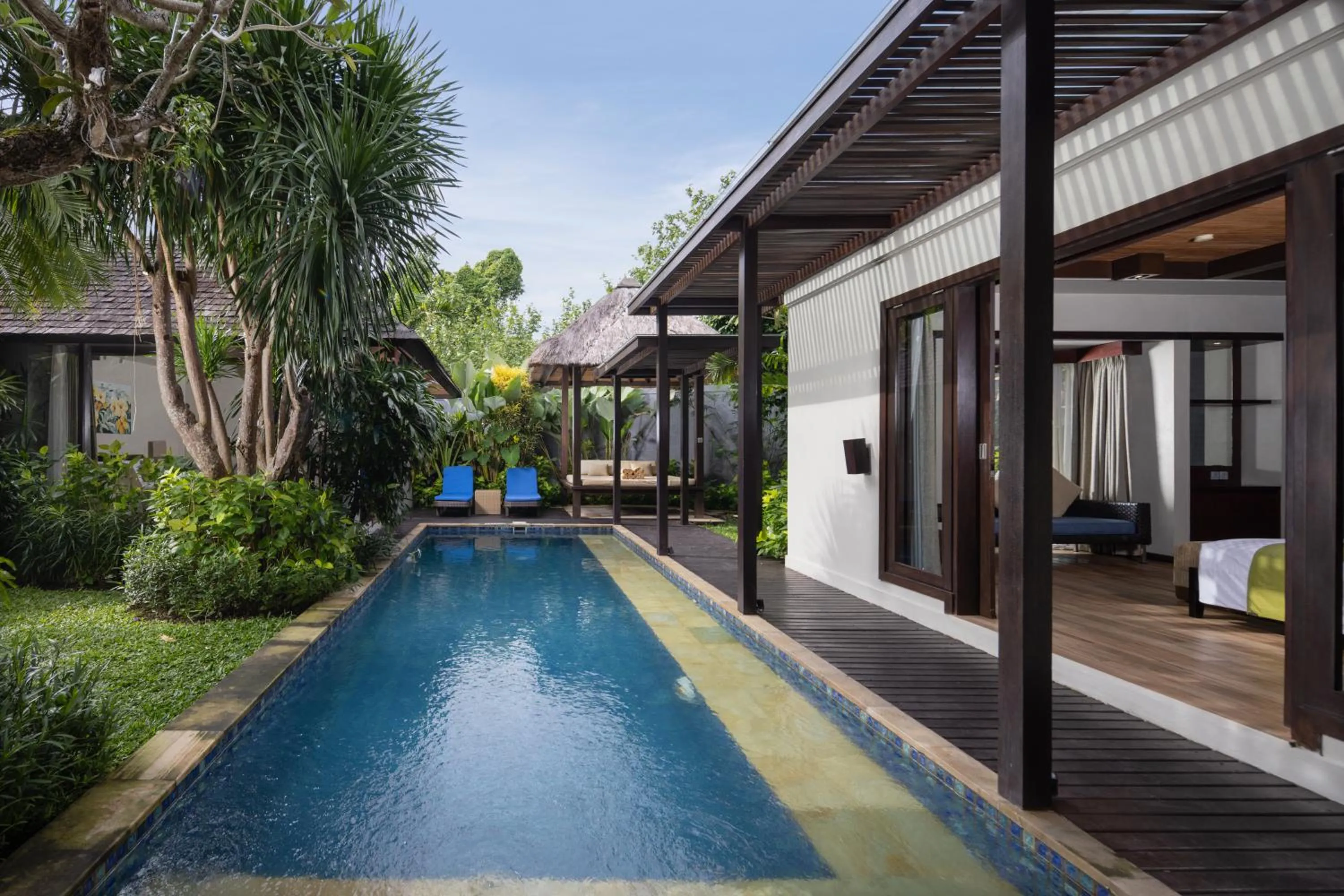 Swimming pool in Le Jardin Villas Seminyak
