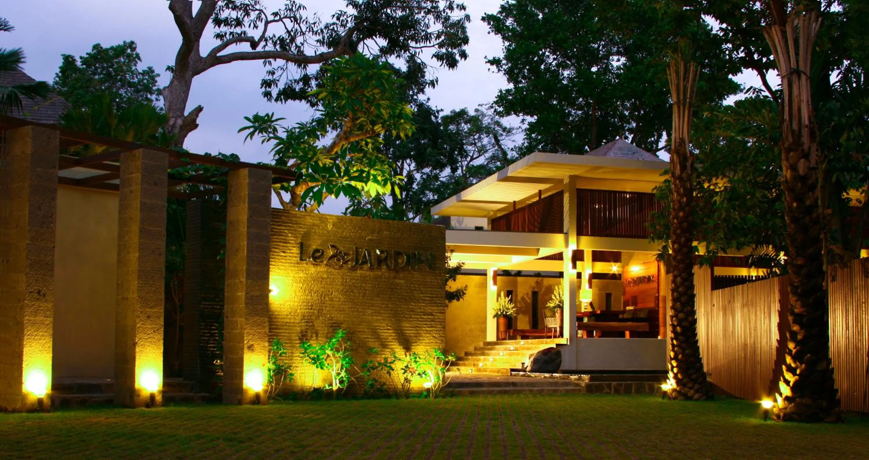 Facade/entrance in Le Jardin Villas Seminyak