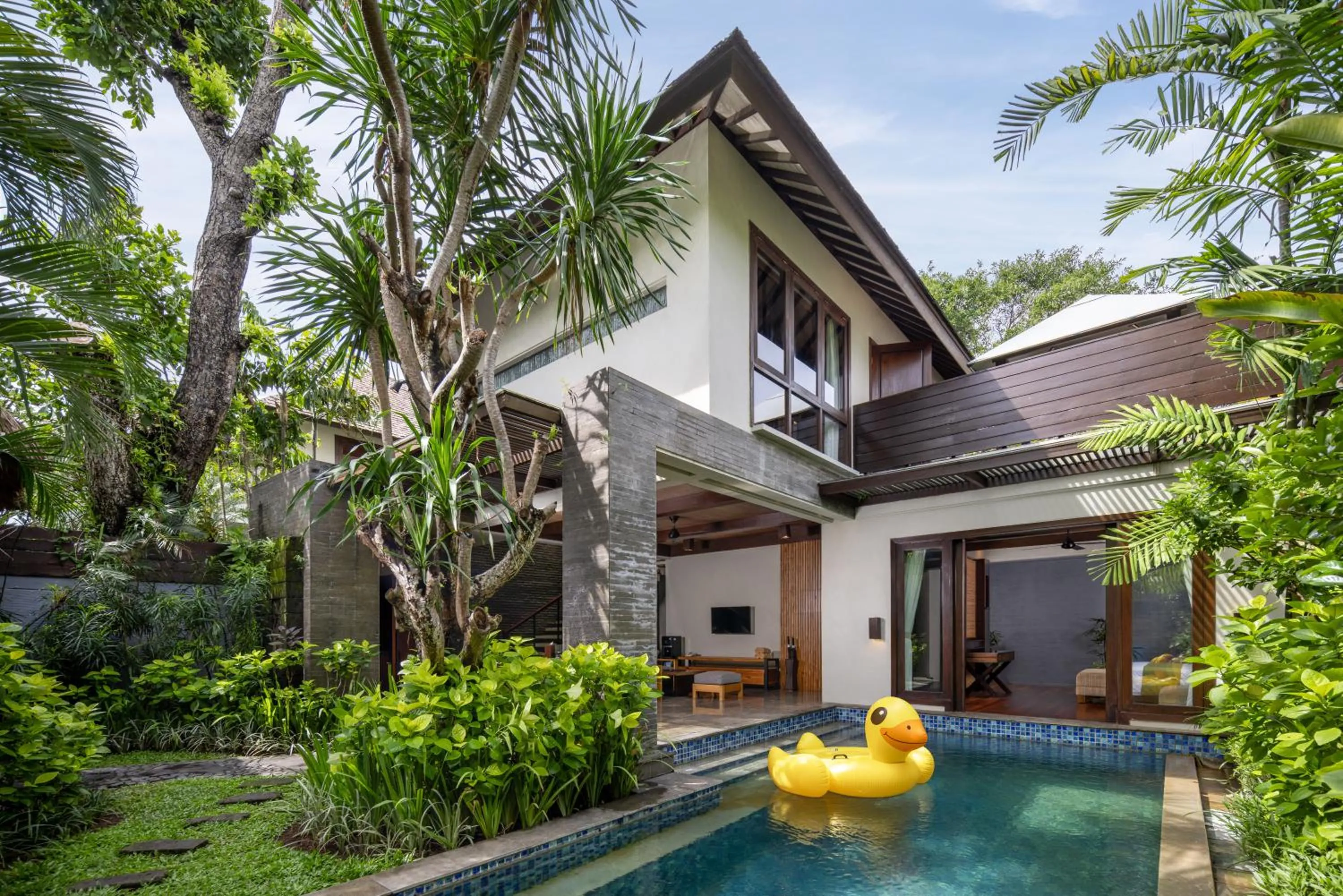 Swimming pool in Le Jardin Villas Seminyak