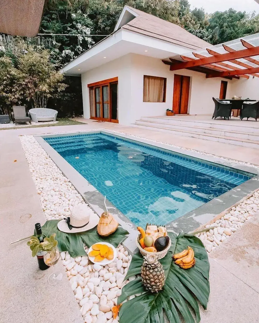 Swimming pool in Bluewater Sumilon Island Resort Swimming pool in Bluewater Sumilon Island Resort