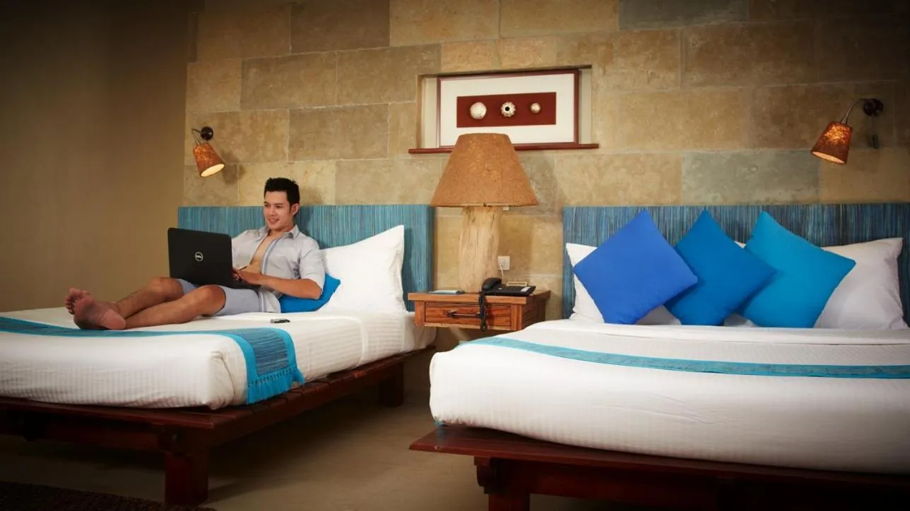 Bedroom, Bed in Bluewater Sumilon Island Resort