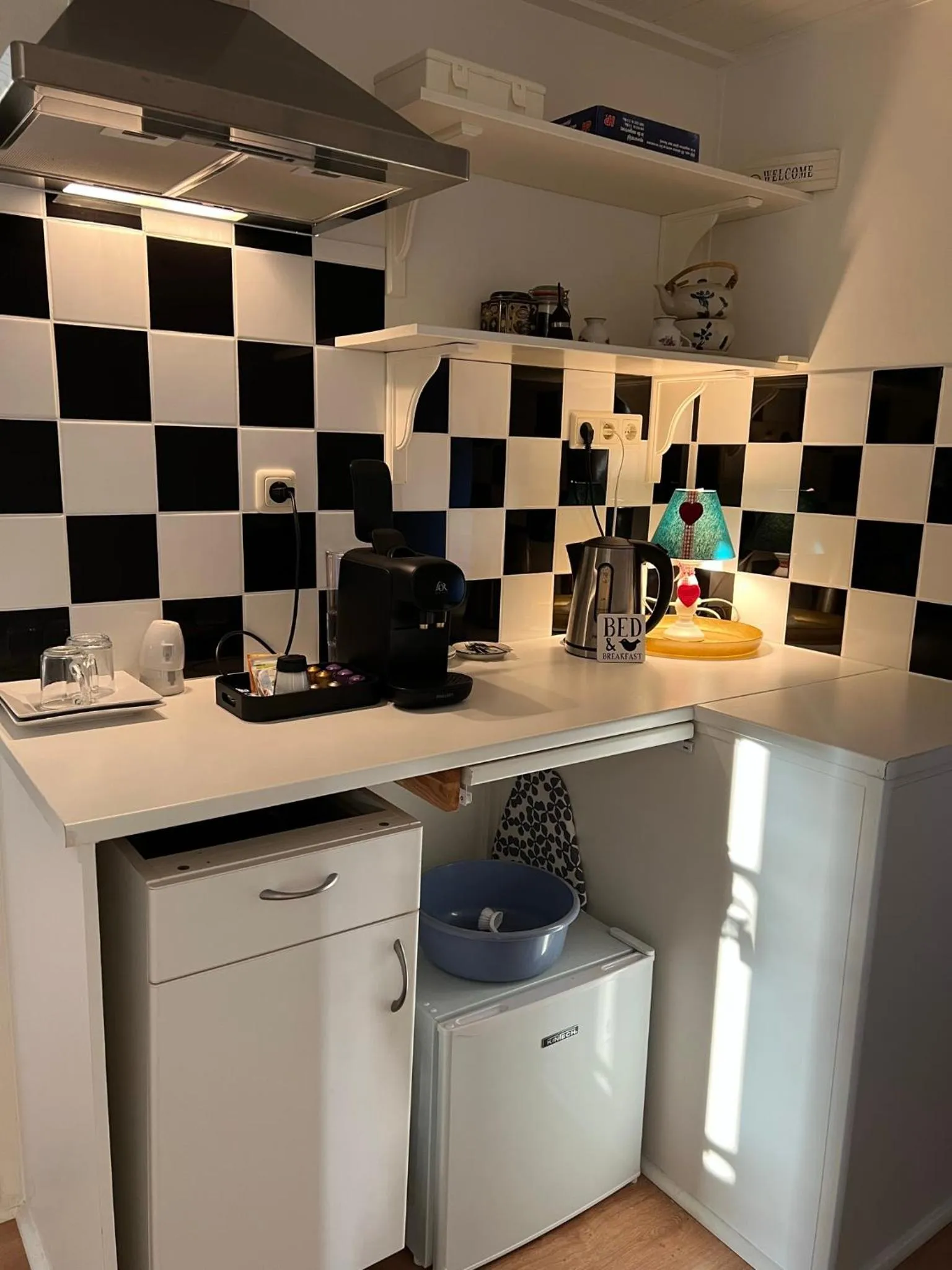 Kitchen or kitchenette in B&B Zwiep