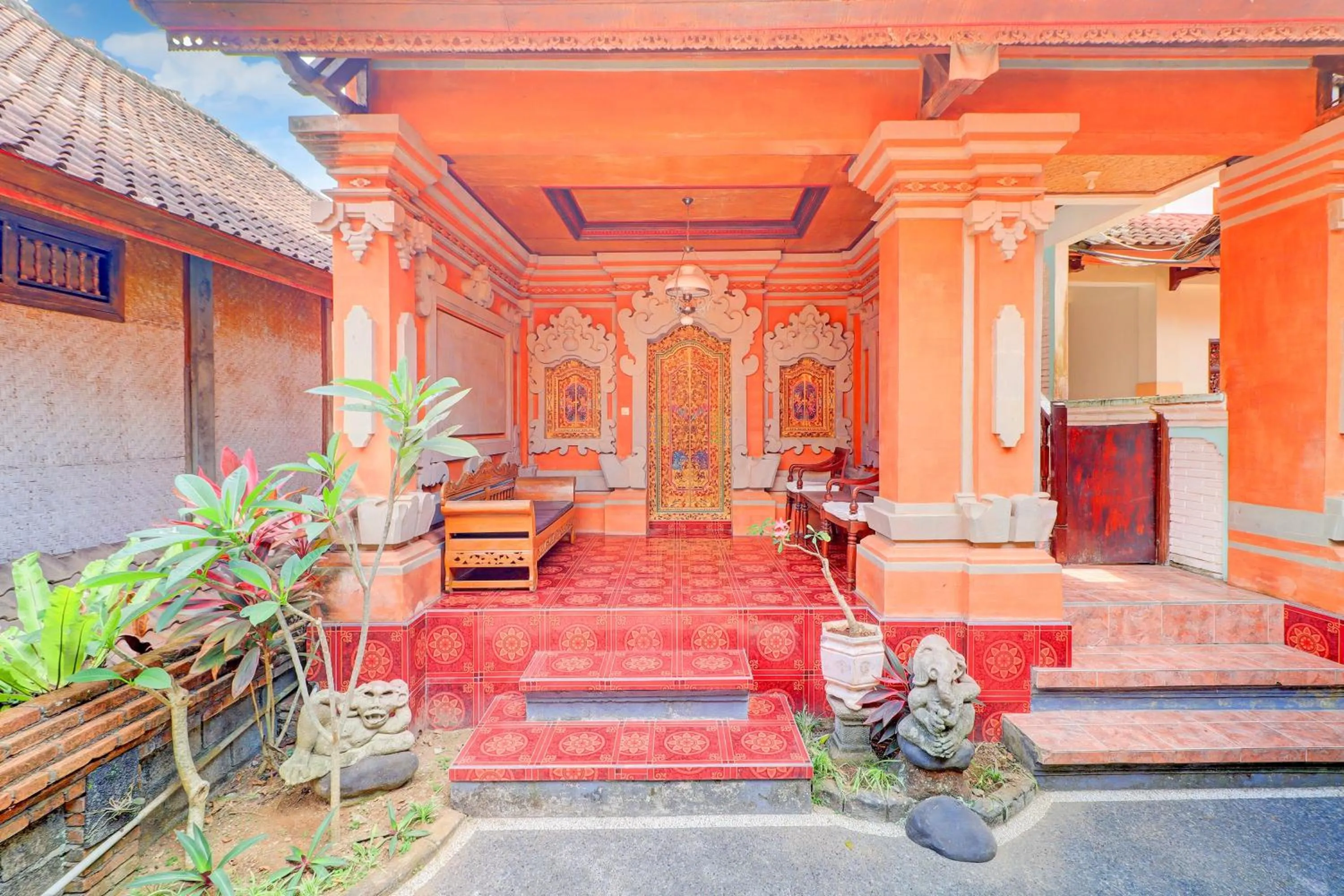 Lobby or reception in Hotel O Ubud Asri Homestay Near Monkey Forest