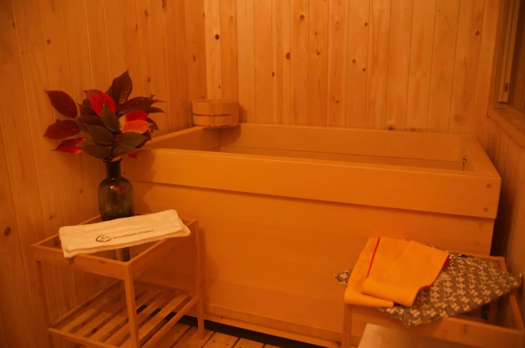 Bathroom in Snowball Chalet at Madarao Mountain