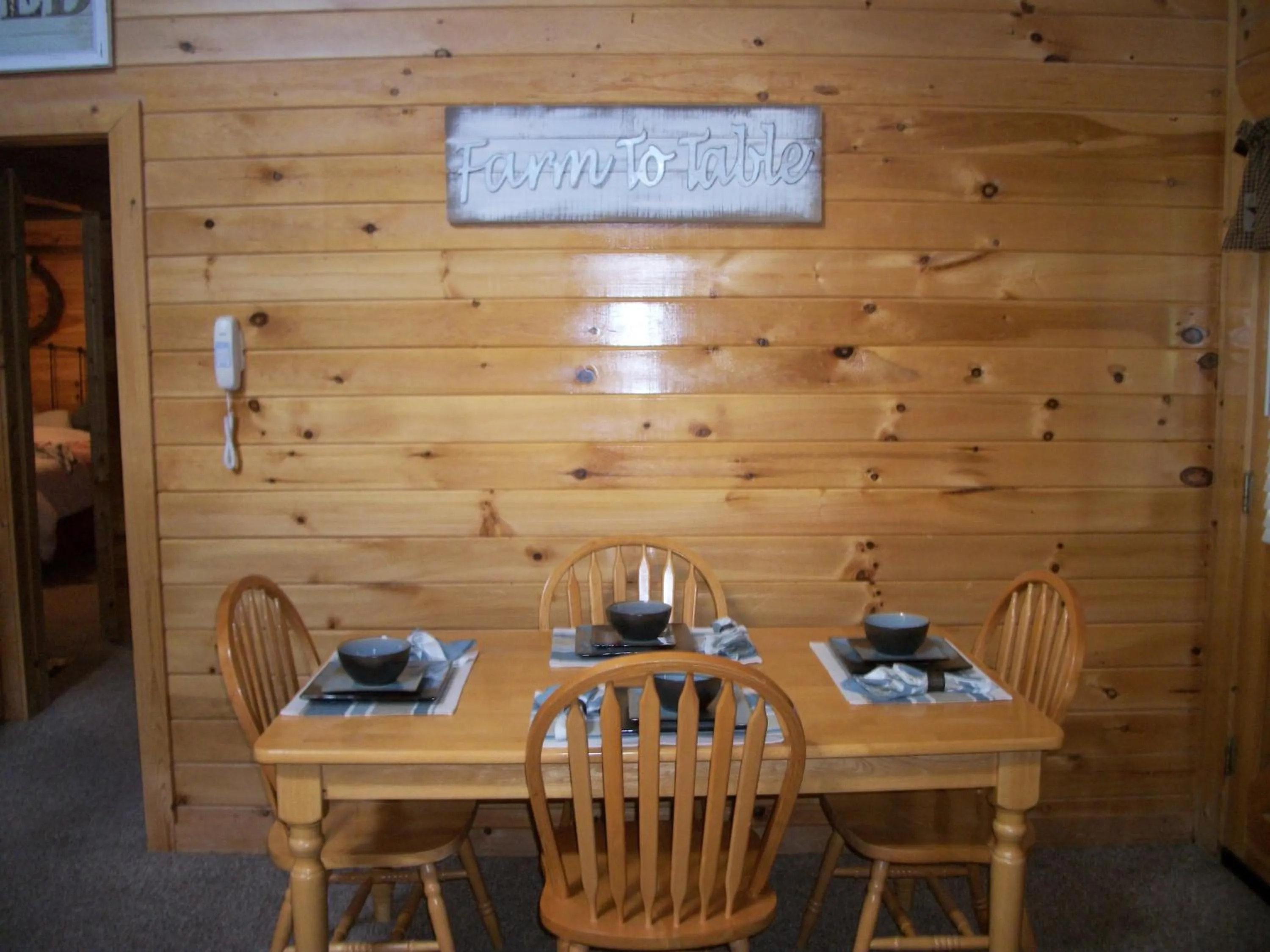 Dining area in Southern Grace