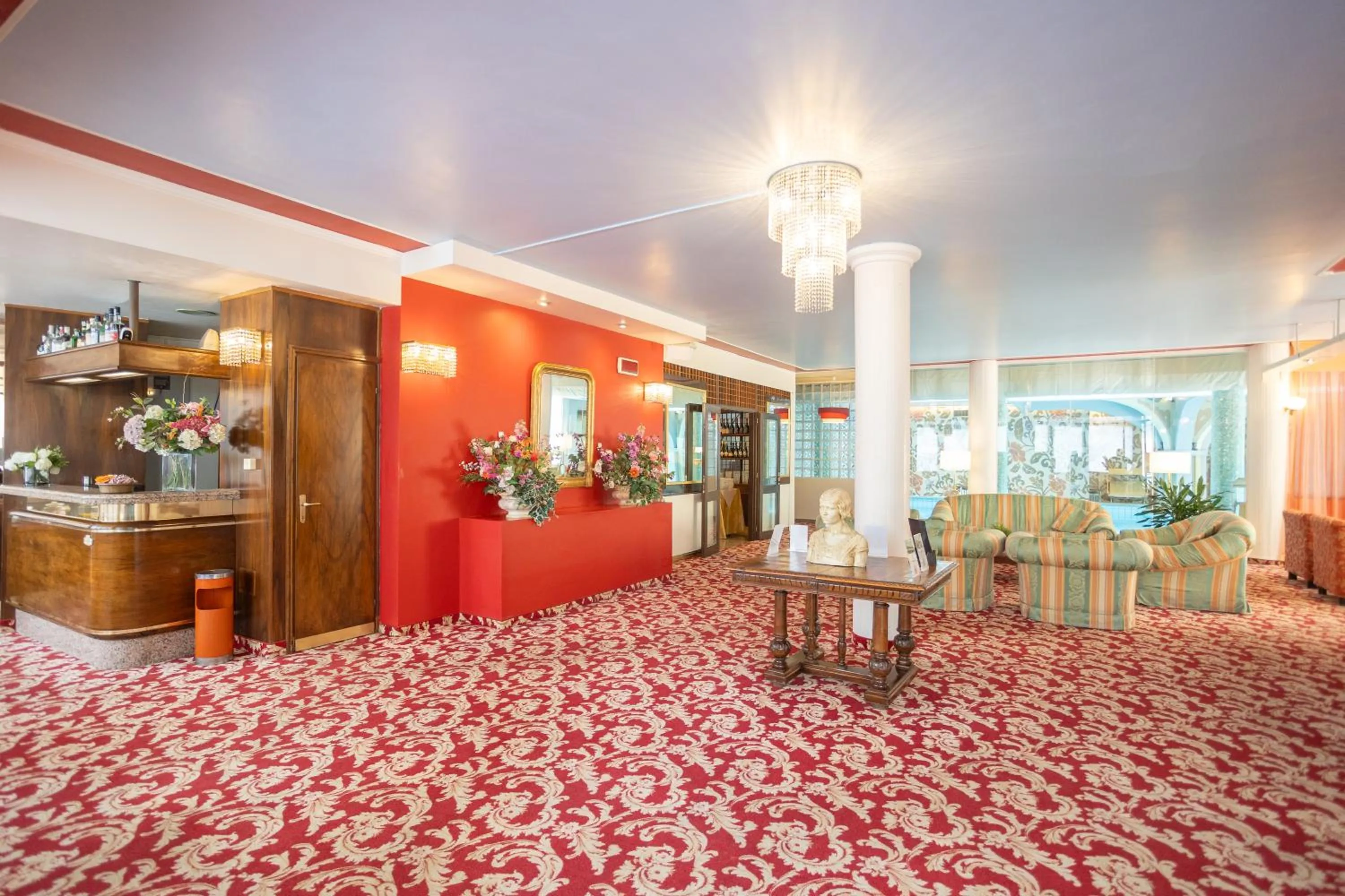Lobby or reception in Hotel Ferrari