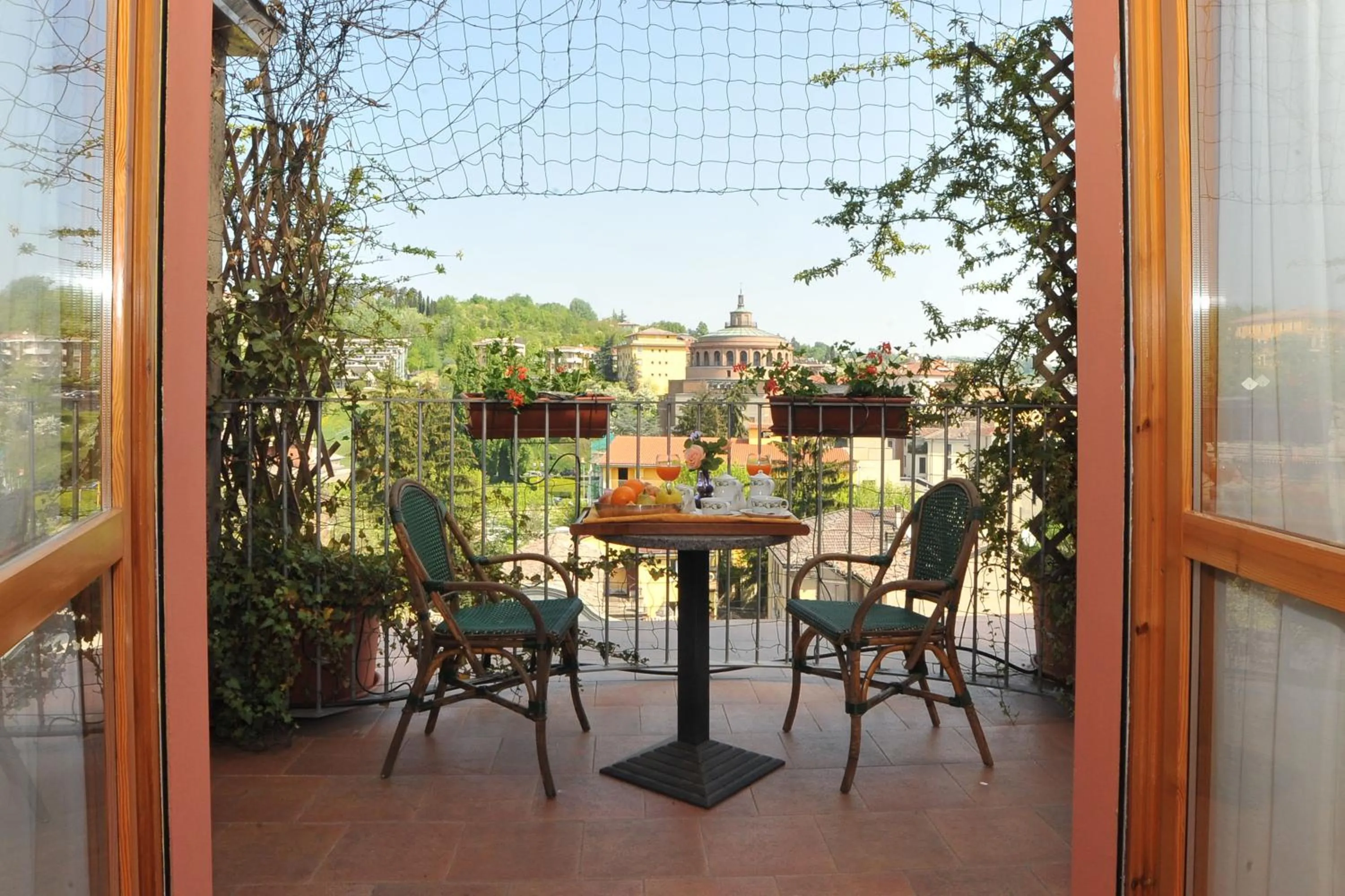 City view in Hotel Ferrari