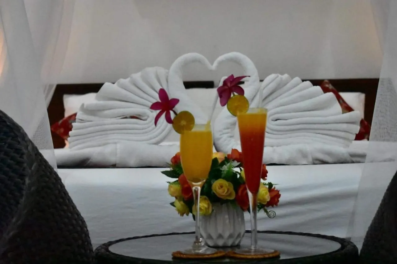 Bed in The Barari Villas