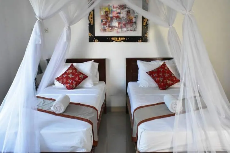 Bed in The Barari Villas