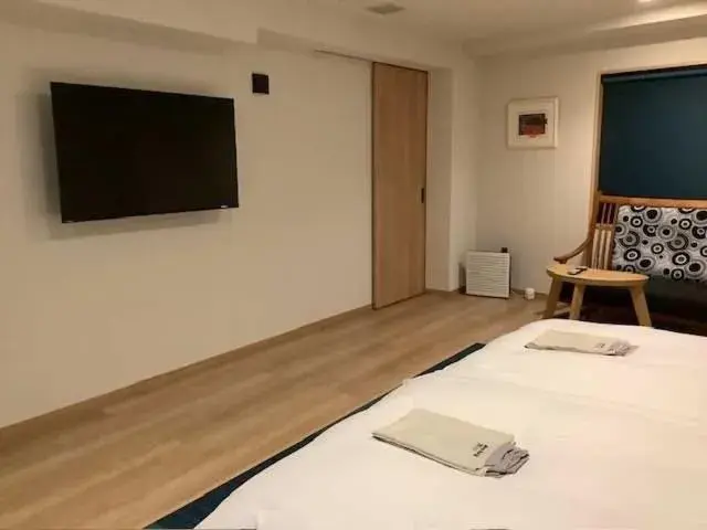 Bed in Awa Kanko Hotel Bed in Awa Kanko Hotel