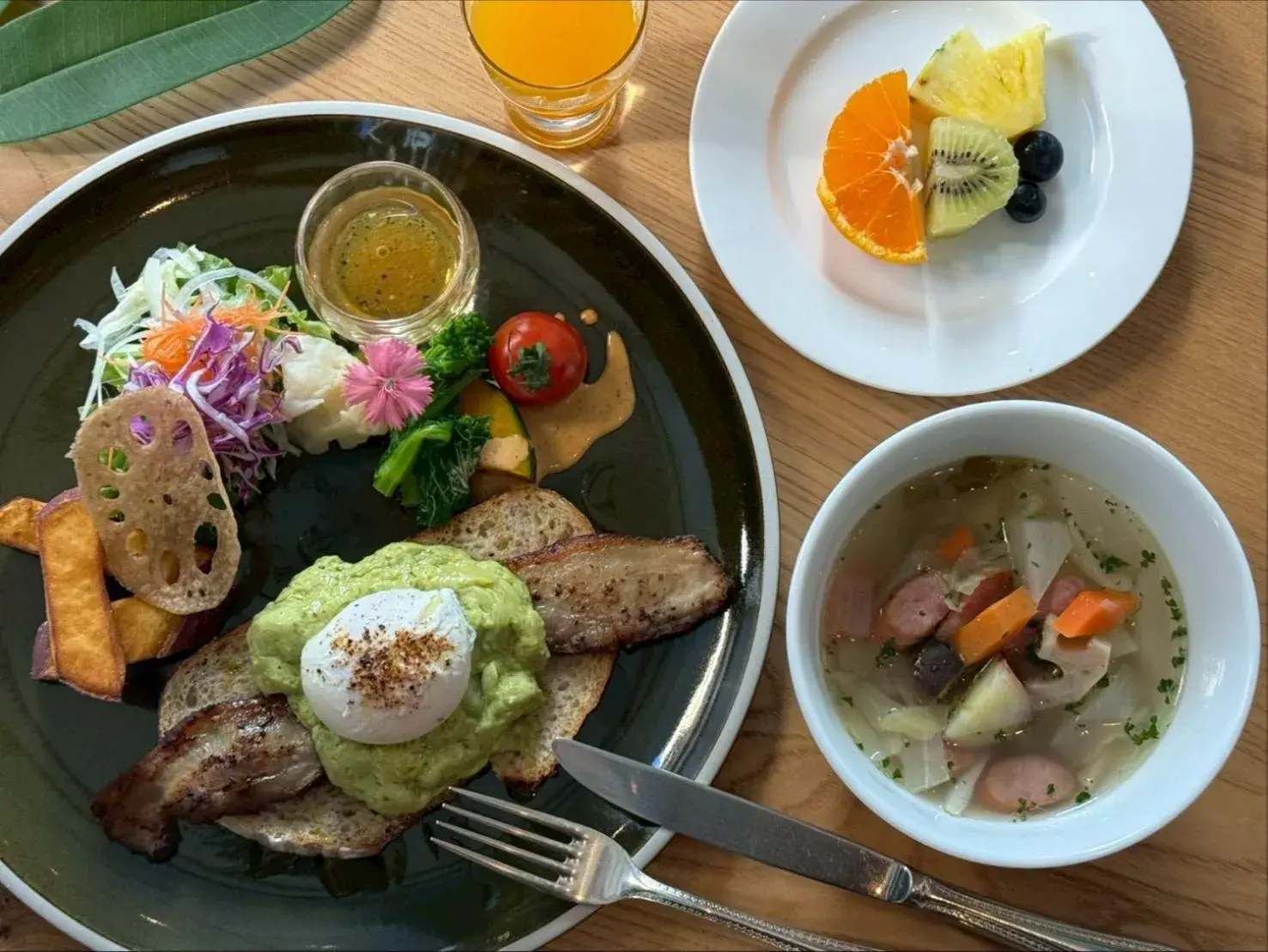 Breakfast in Awa Kanko Hotel Breakfast in Awa Kanko Hotel