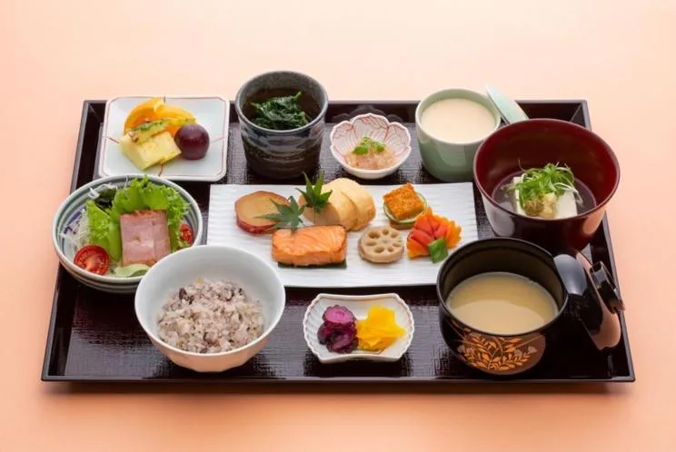 Breakfast in Awa Kanko Hotel