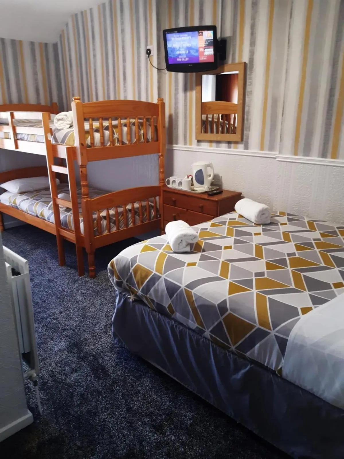 Bed in Wellington Hotel