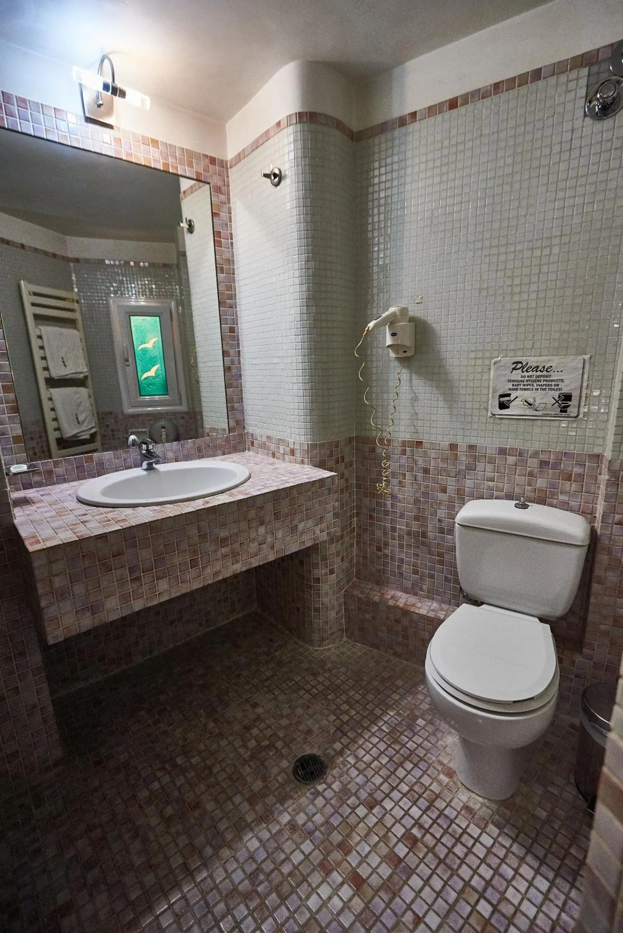 Bathroom in Exis Hotel