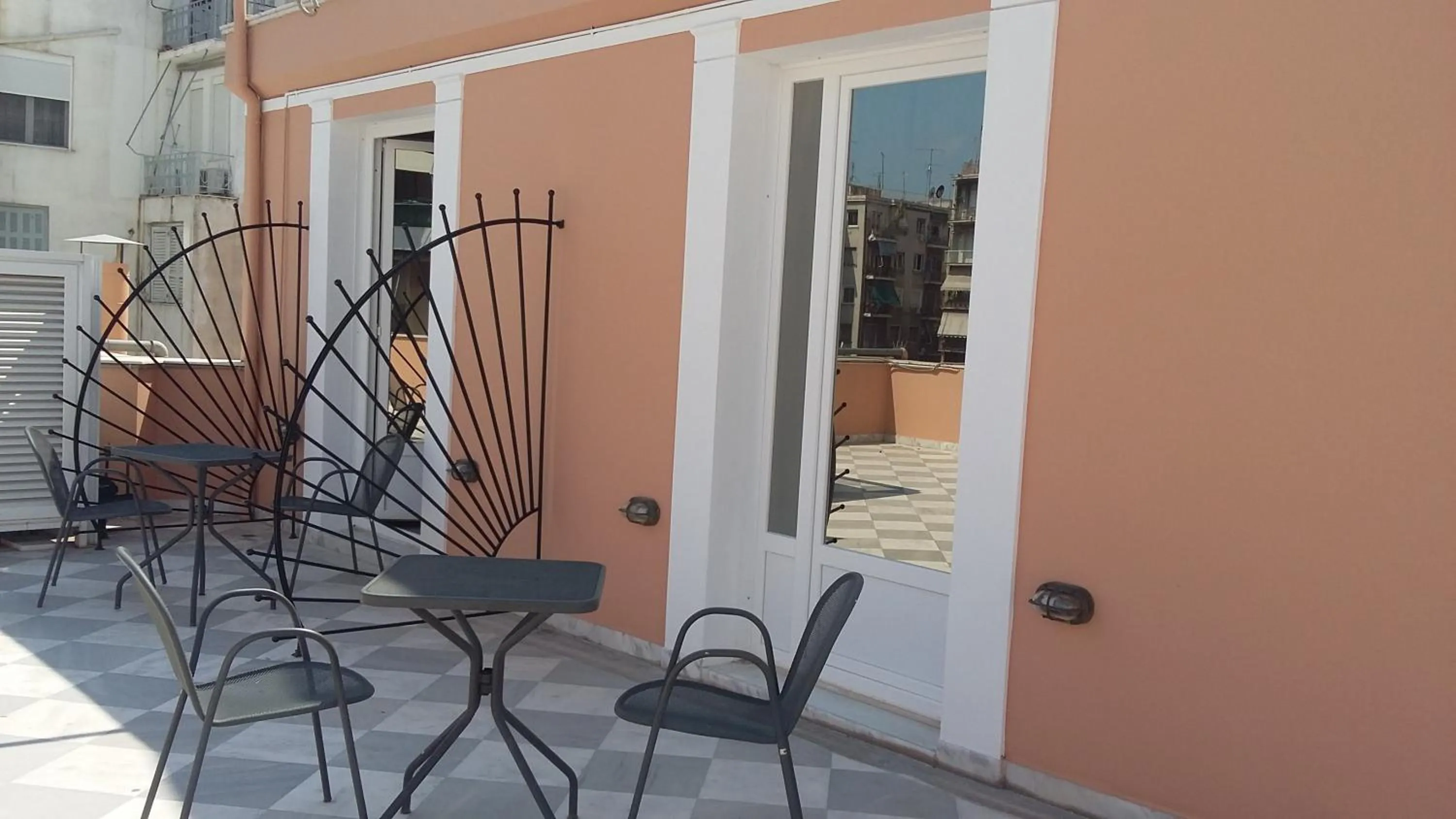 Balcony/Terrace in Exis Hotel