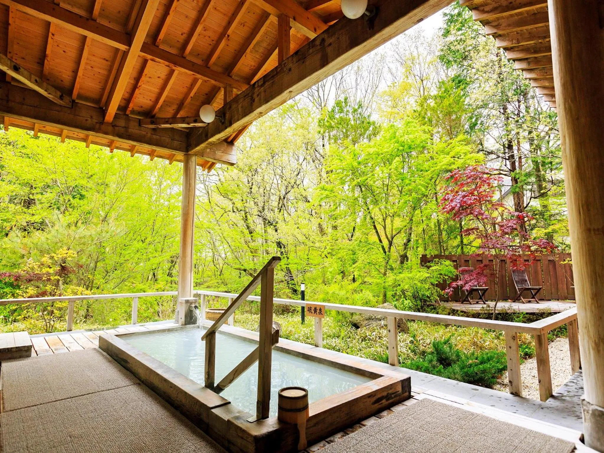 Hot Spring Bath in Hotel Sunvalley Nasu