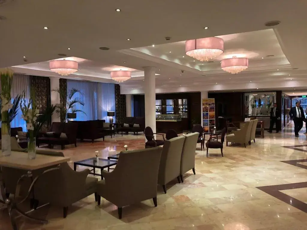 Lobby or reception in Cairo Pyramids Hotel Lobby or reception in Cairo Pyramids Hotel