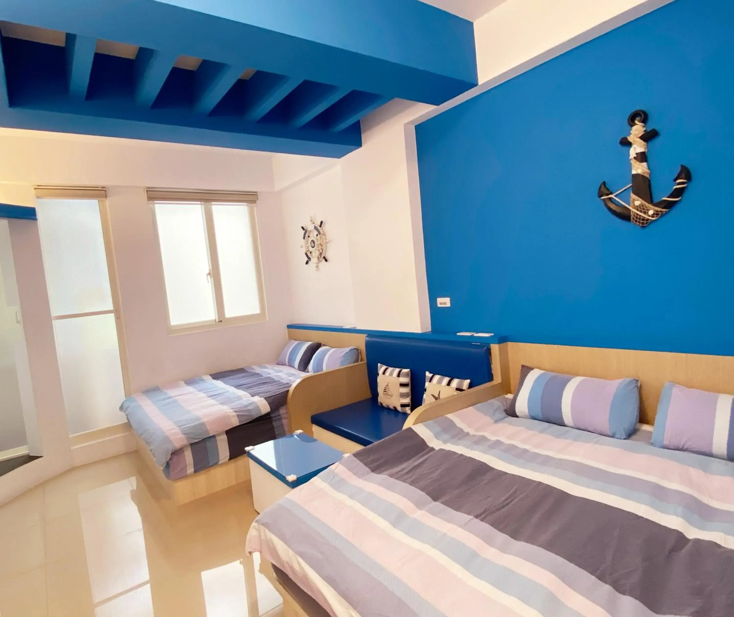 Bed in CHI-YU B&B Bed in CHI-YU B&B