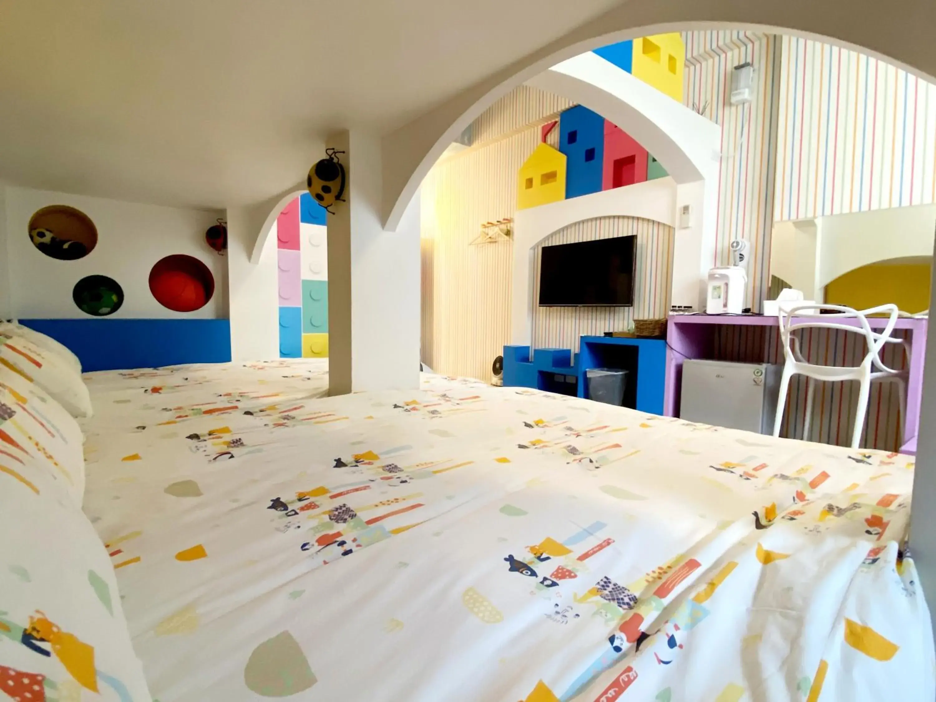 Bed in CHI-YU B&B Bed in CHI-YU B&B