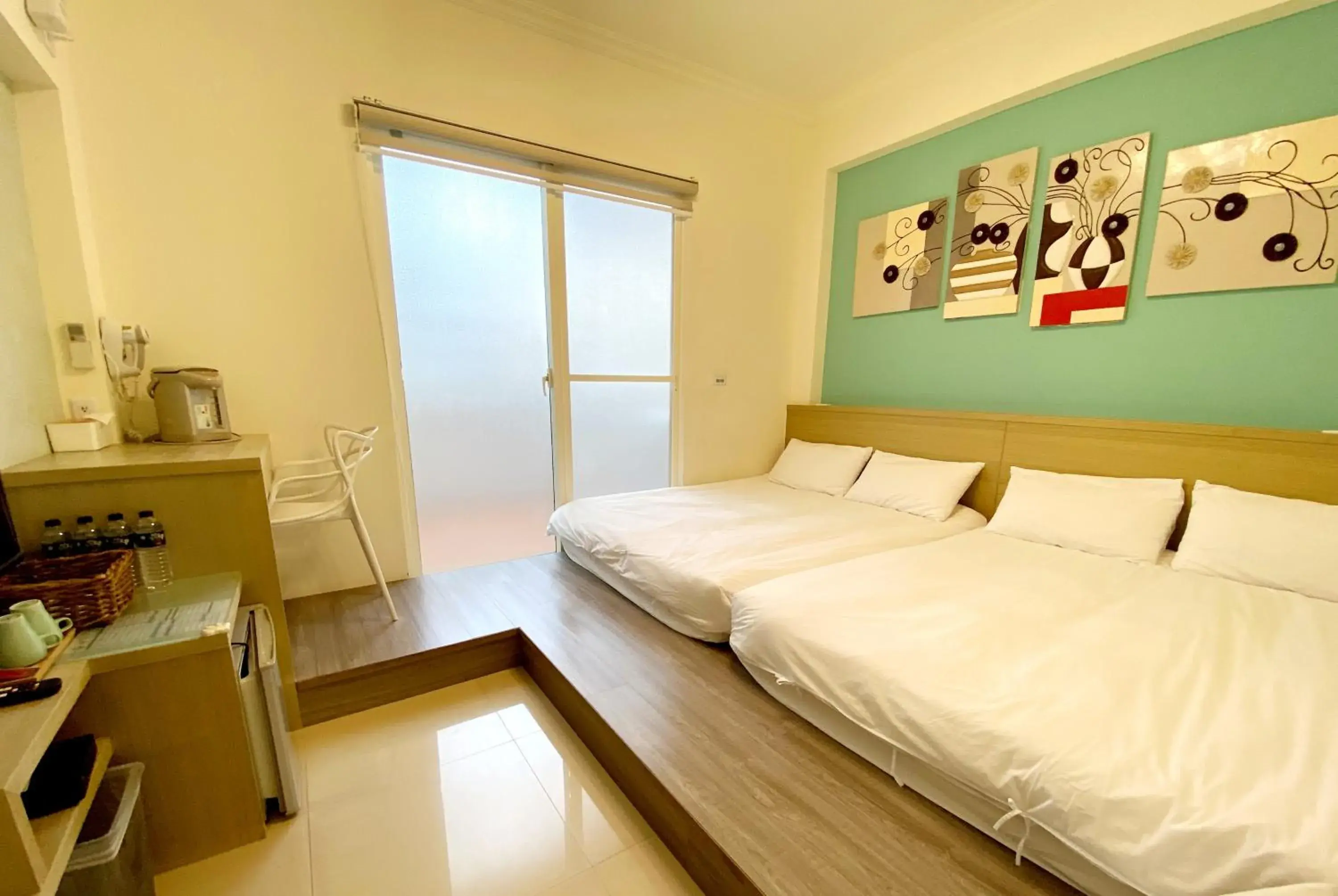 Bed in CHI-YU B&B Bed in CHI-YU B&B