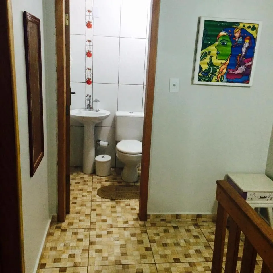 Bathroom in Sobrado Itapoá