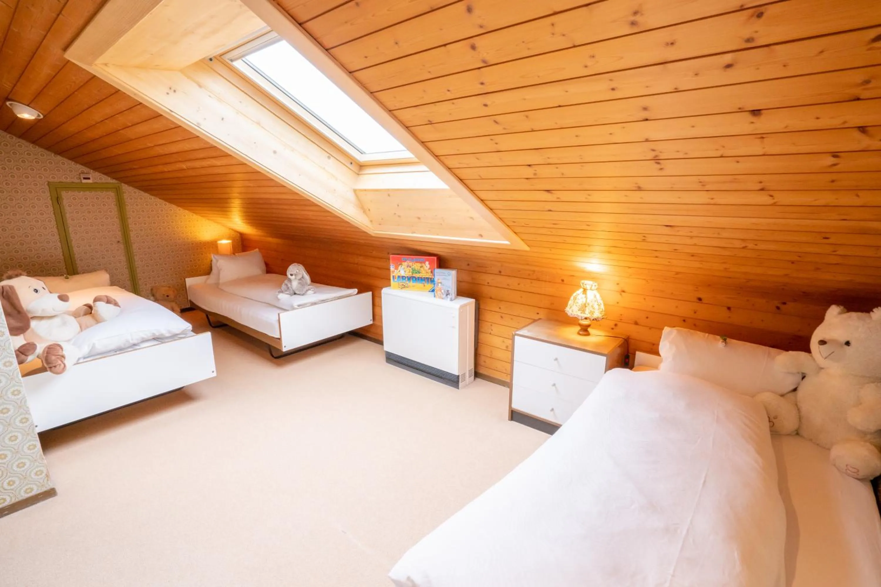 Bedroom, Bed in Hotel Sonne