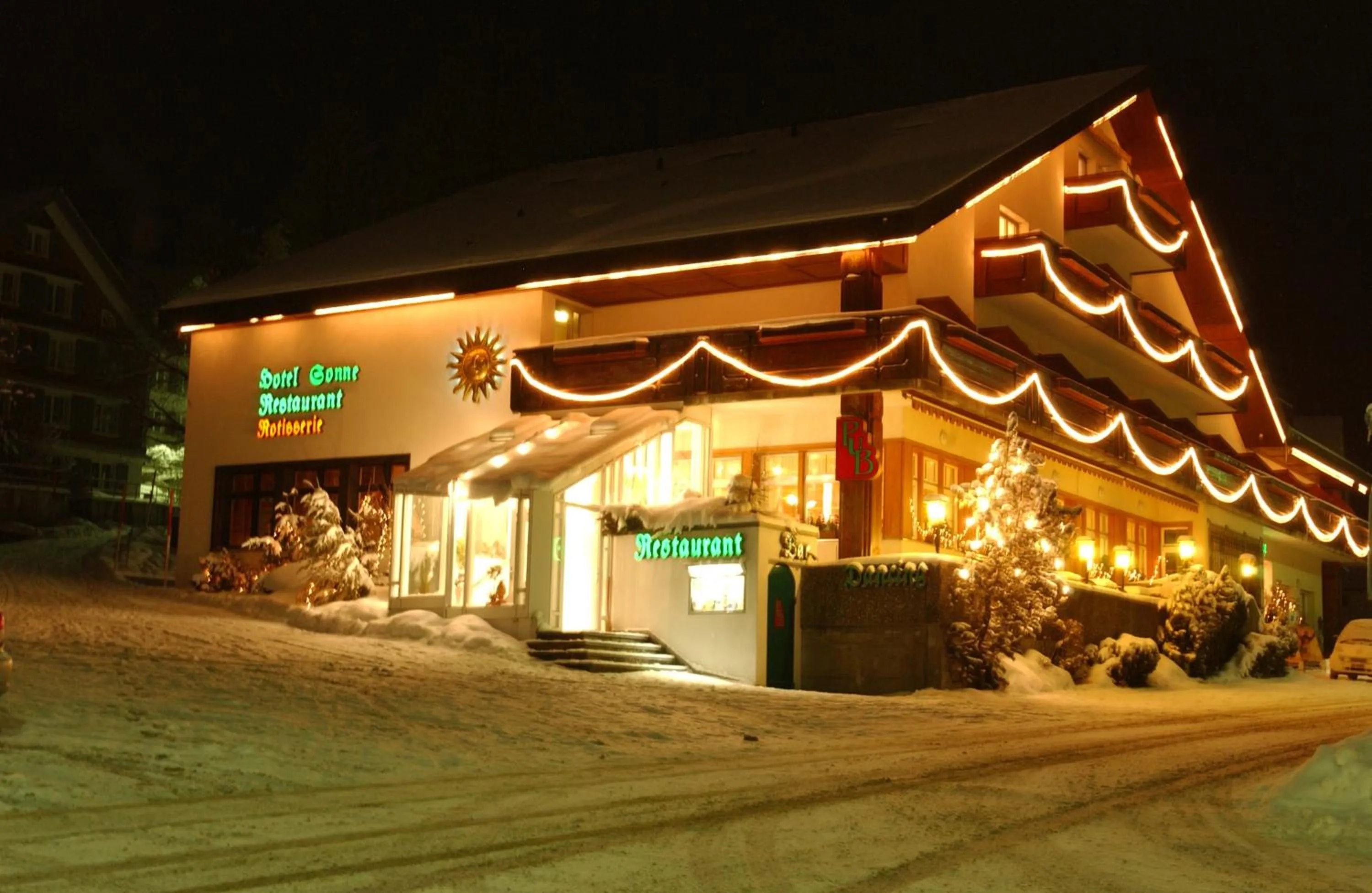 Property building in Hotel Sonne