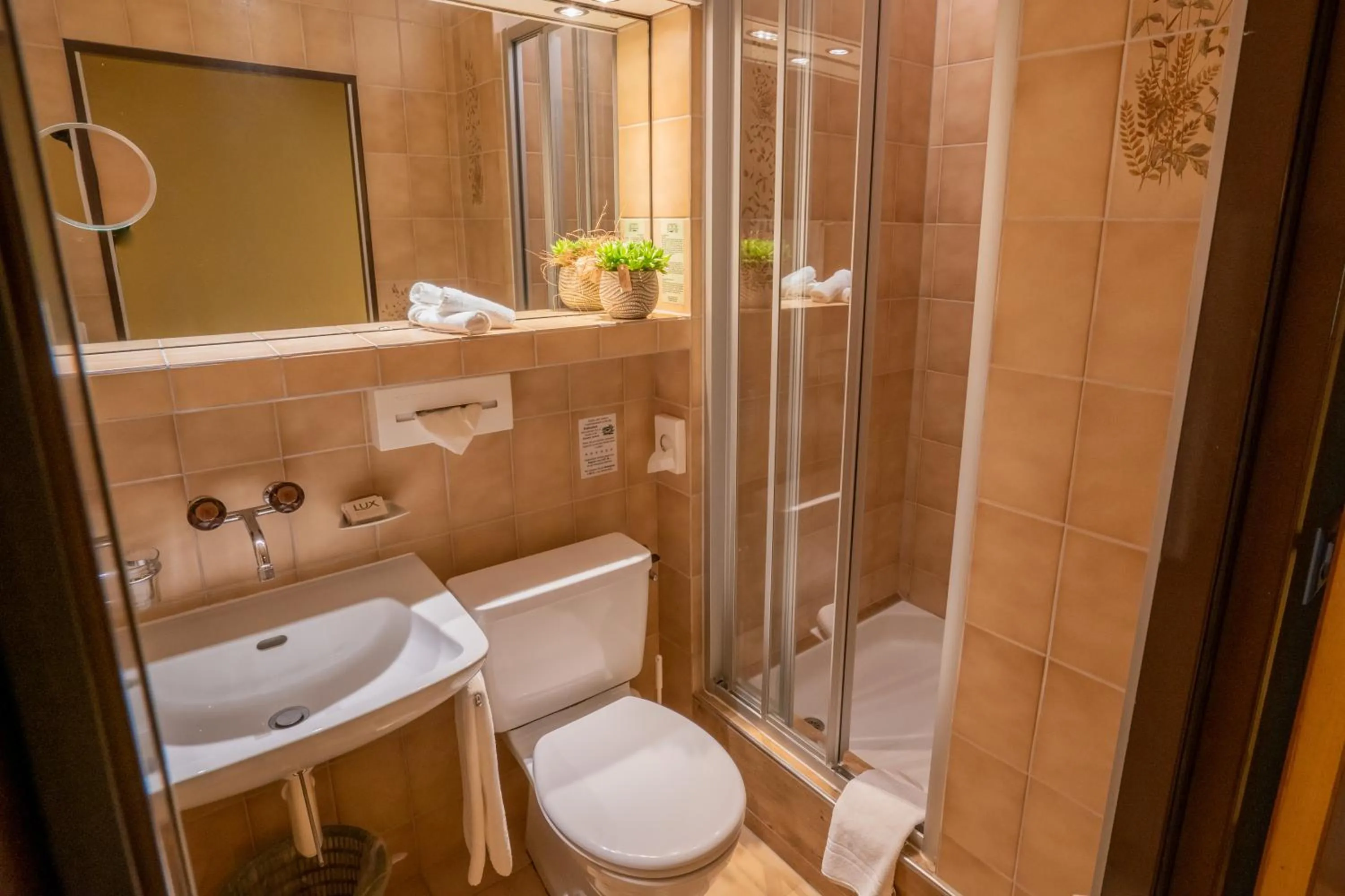 Bathroom in Hotel Sonne