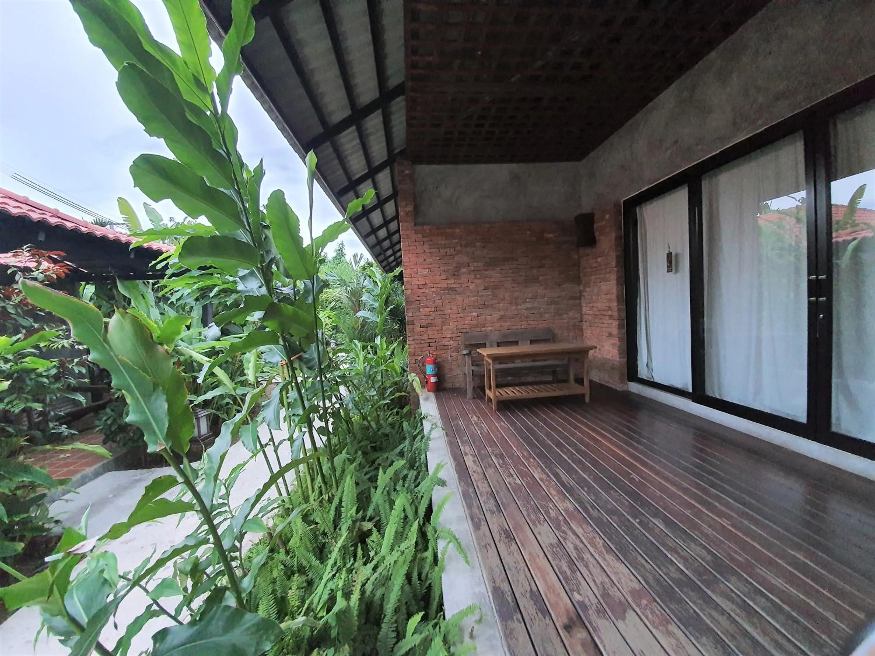 Patio in Tropicana Lanta Resort