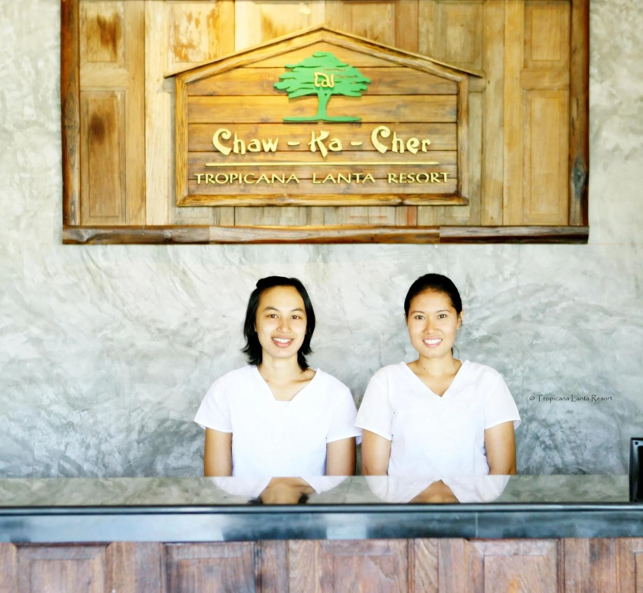 Staff in Tropicana Lanta Resort