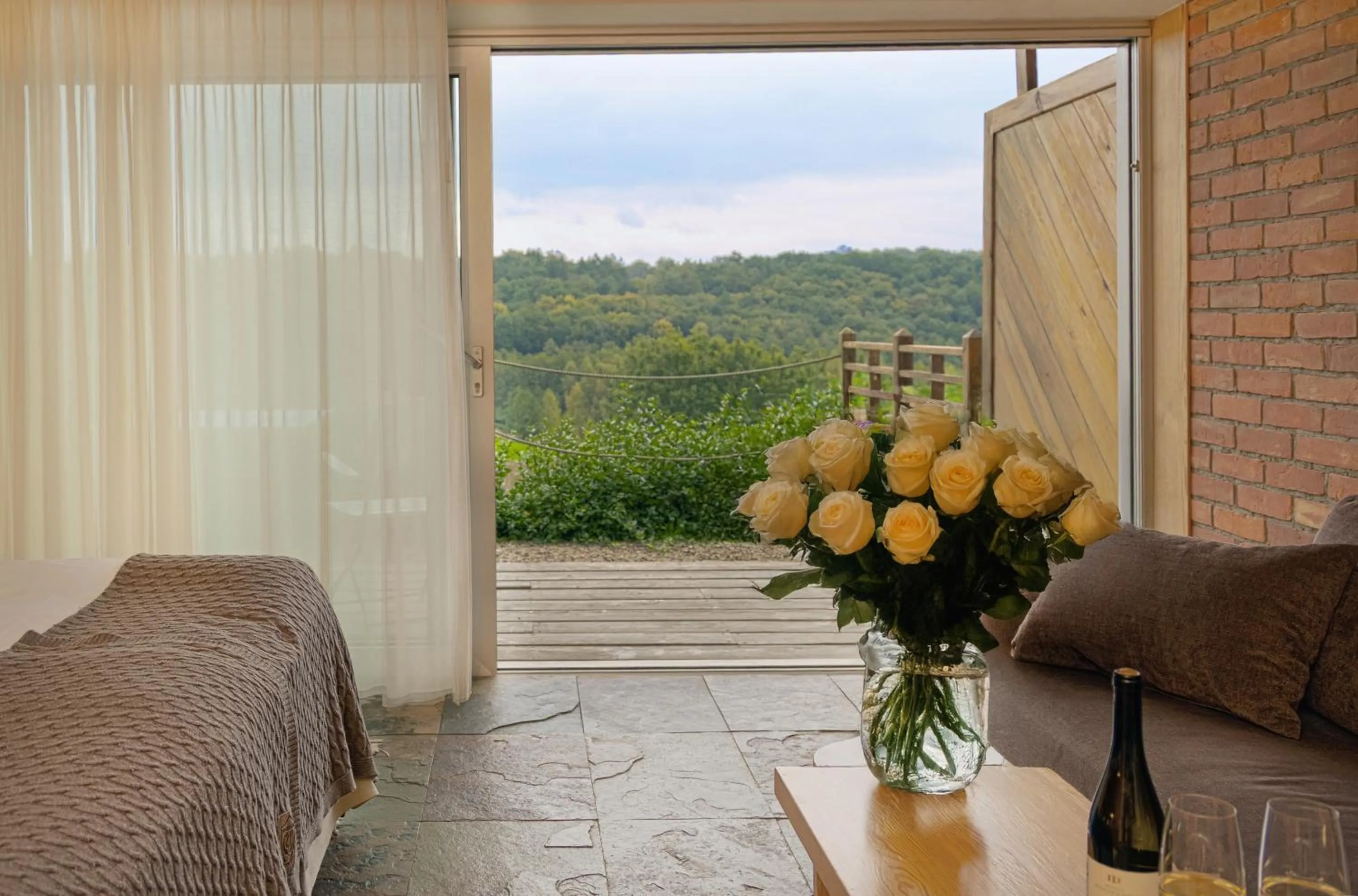 Balcony/Terrace in Hotel Głęboczek Vine Resort& Spa
