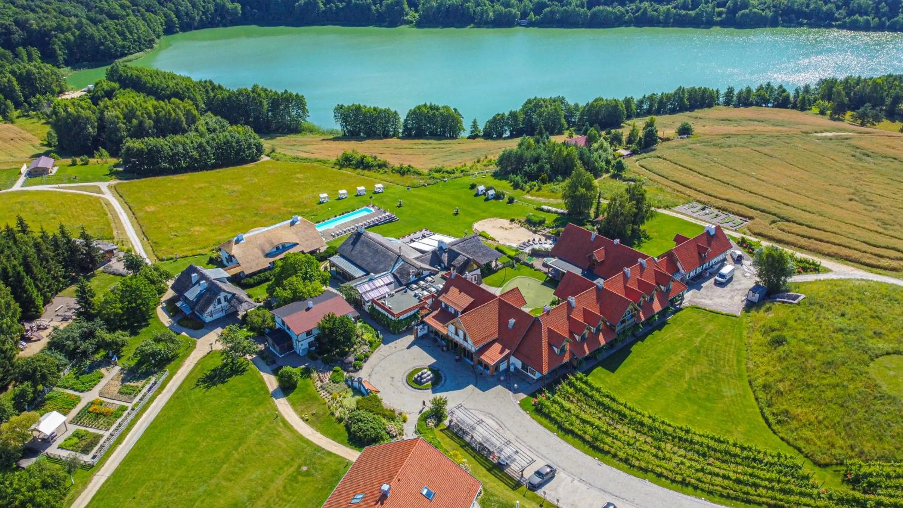 Bird's eye view in Hotel Głęboczek Vine Resort& Spa
